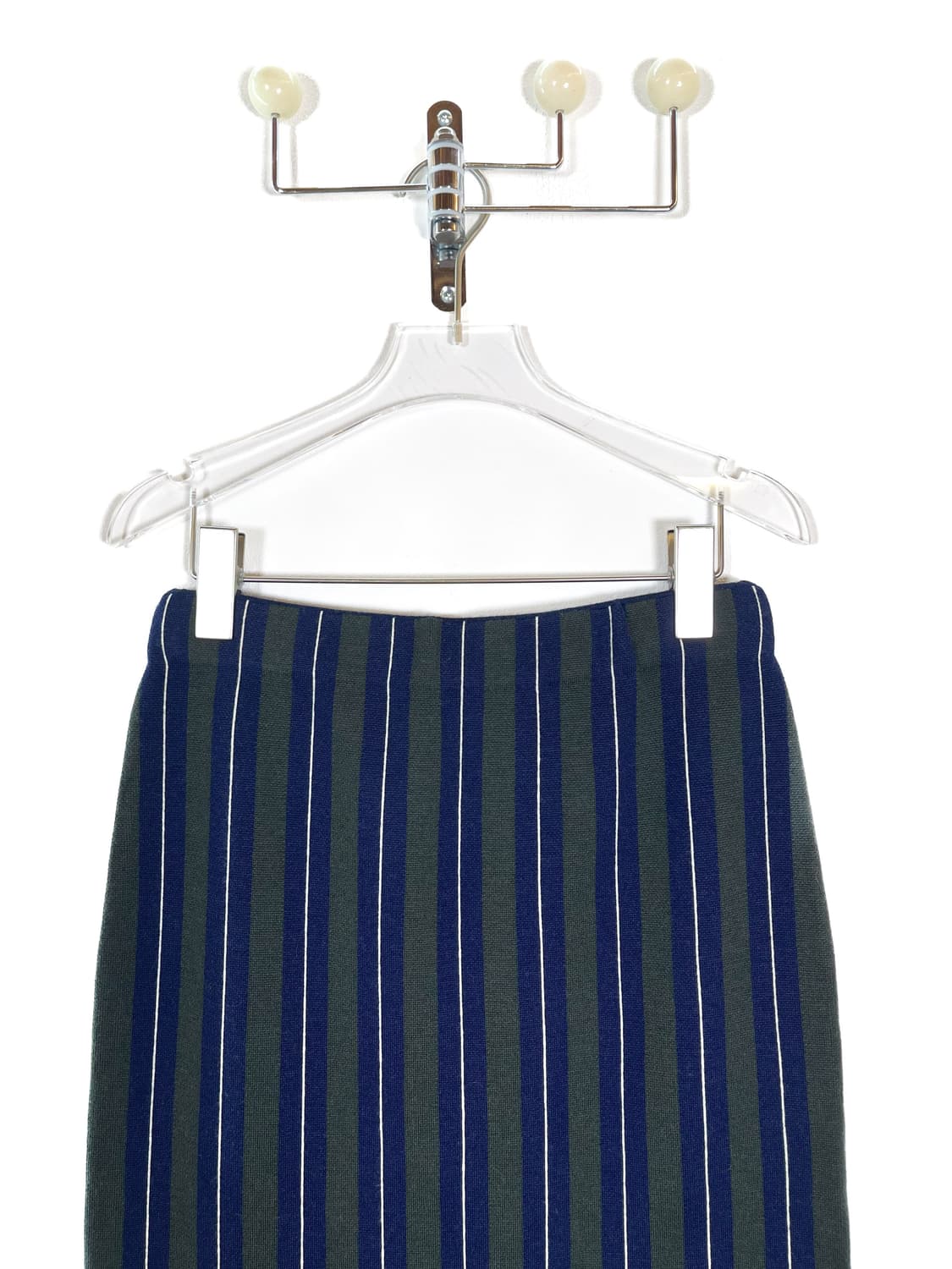 빈티지 스트라이프 니트 미디 스커트 상품이미지3