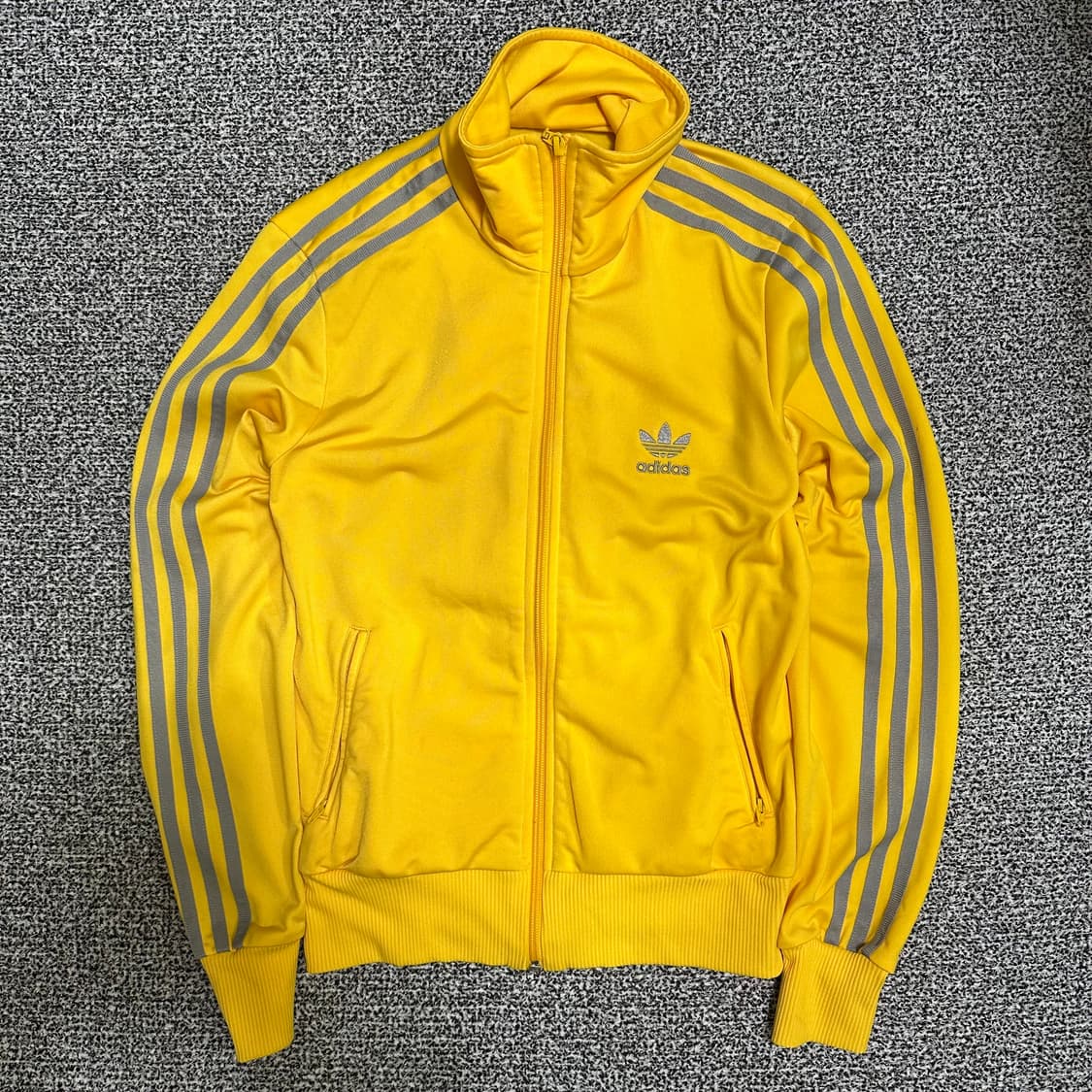 (M) 아디다스 백로고 져지 옐로우 상품이미지1