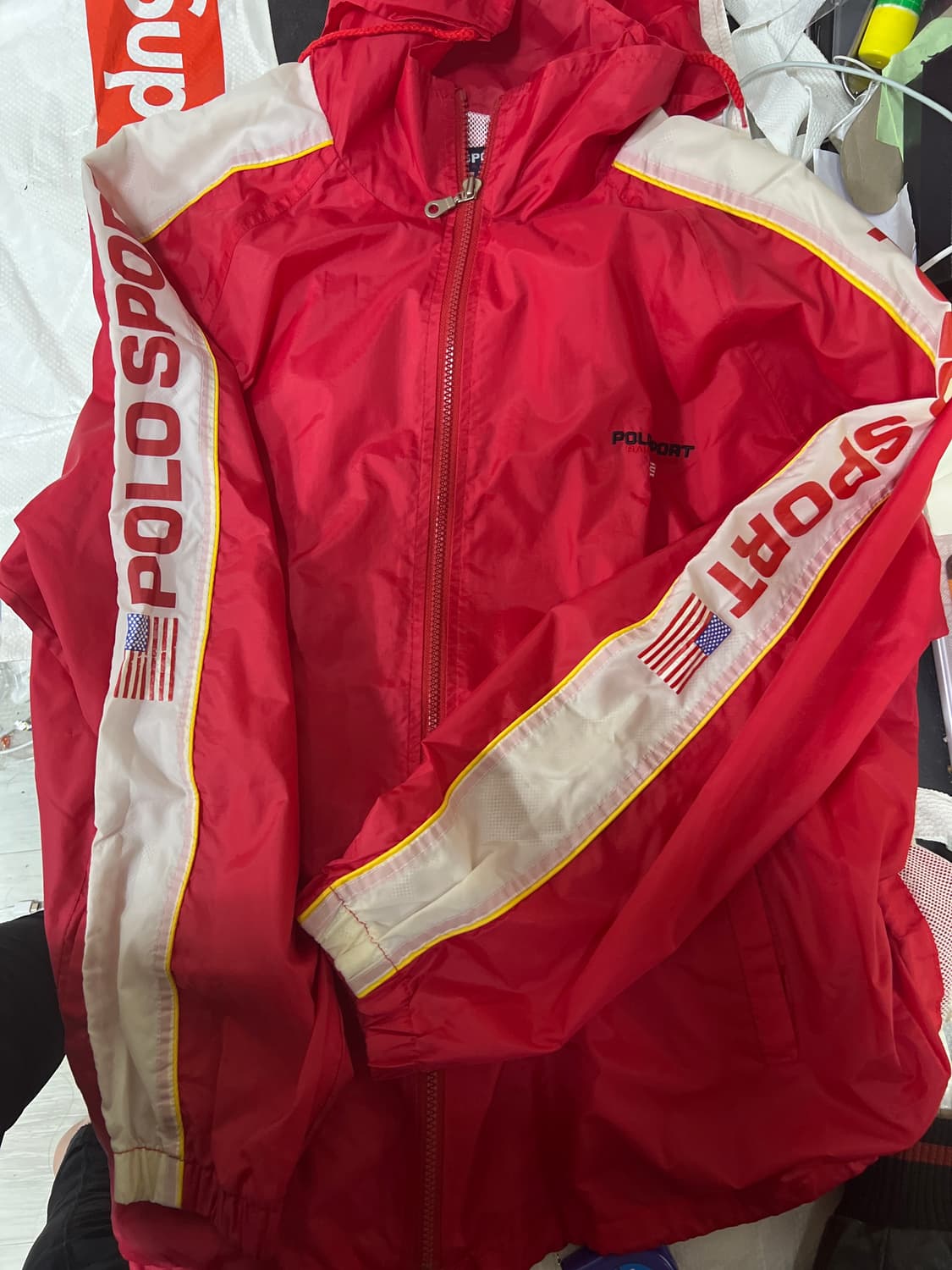 90s 폴로 바람막이 L 상품이미지7