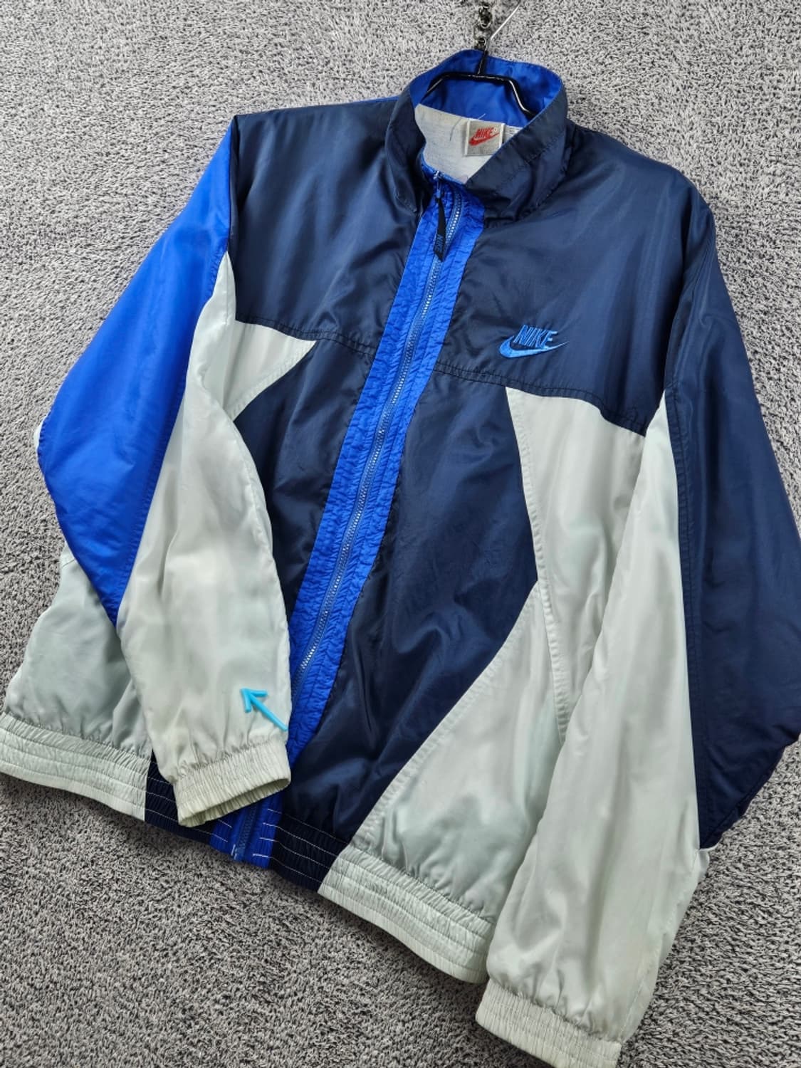 90's 나이키 컬러블록 윈드브레이커 바람막이 자켓 (L) / 11217 상품이미지4