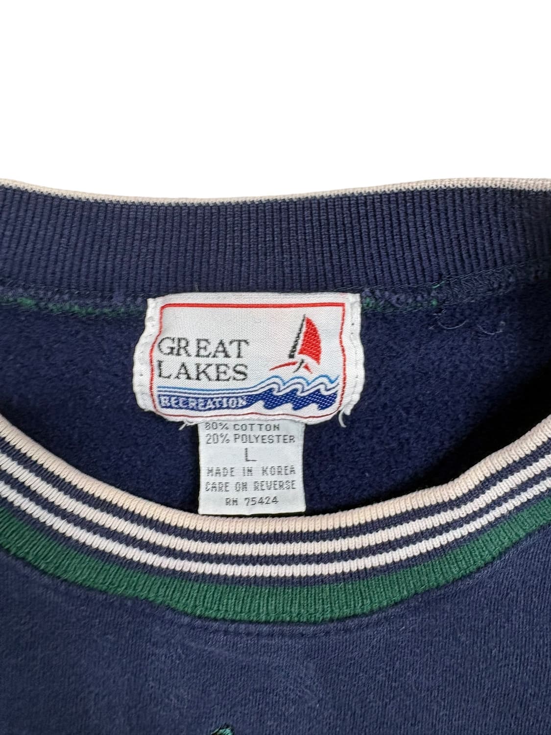 빈티지 Neil Martin 골프 클럽 자수 맨투맨 상품이미지6