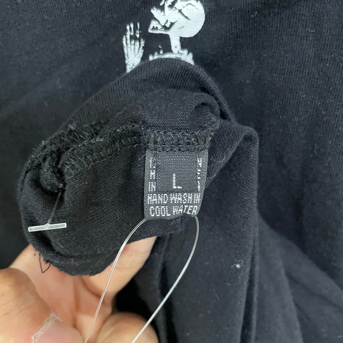 비스티보이즈 긴팔 티셔츠 블랙 상품이미지5