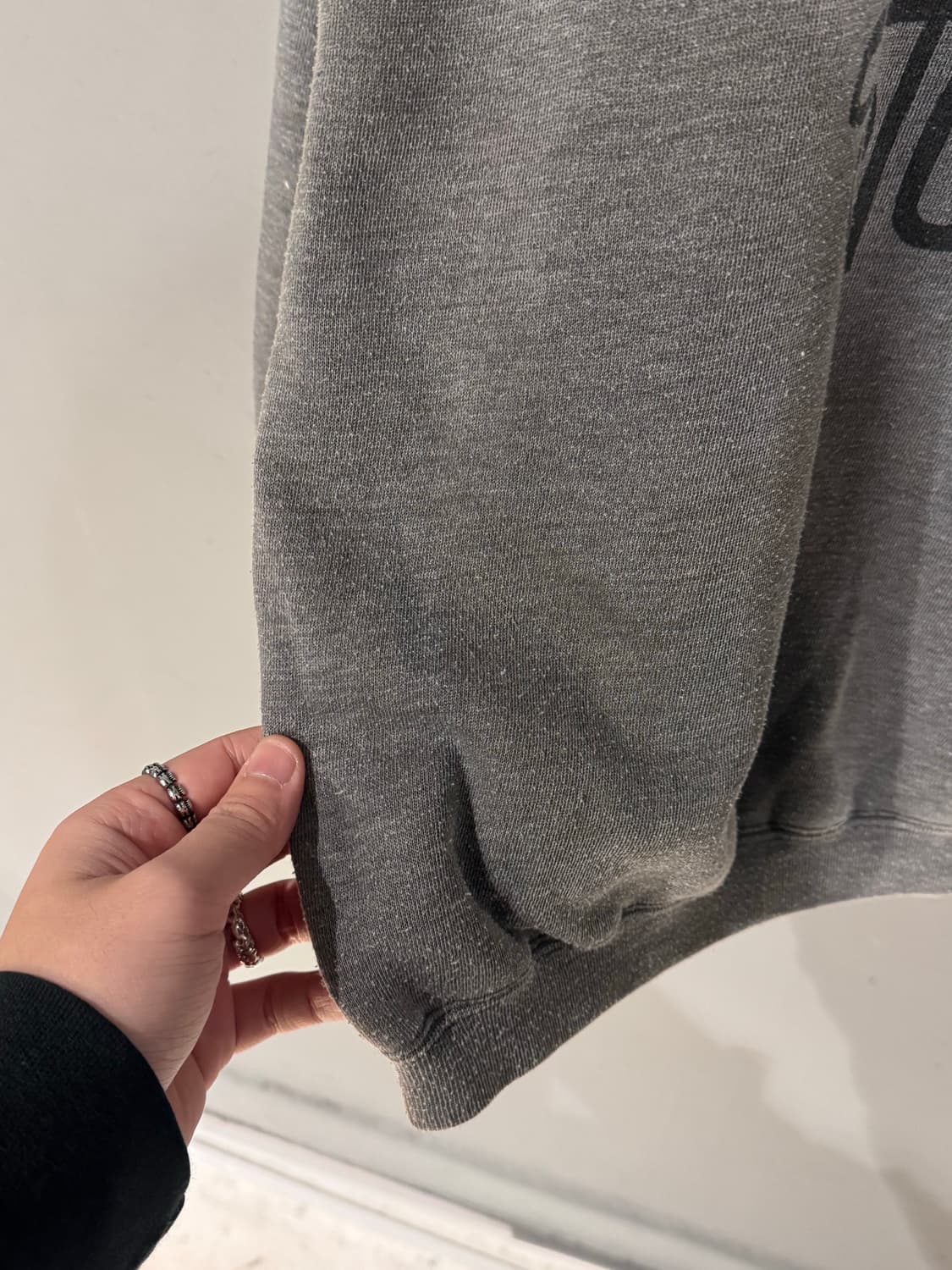 90s 올드 스투시 쉐도우맨 스웻셔츠 상품이미지6