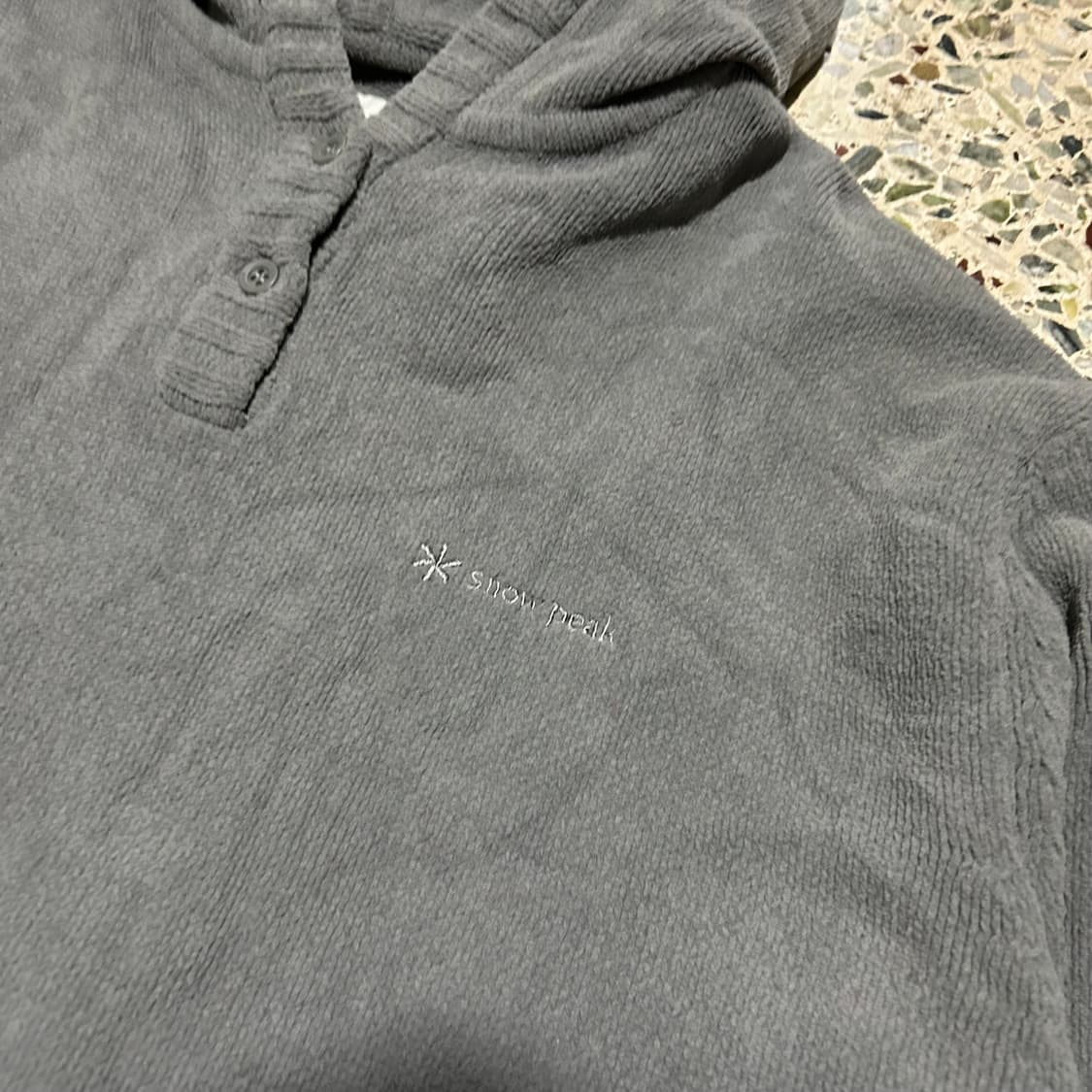 스노우피크 반버튼 니트 후드티  상품이미지4