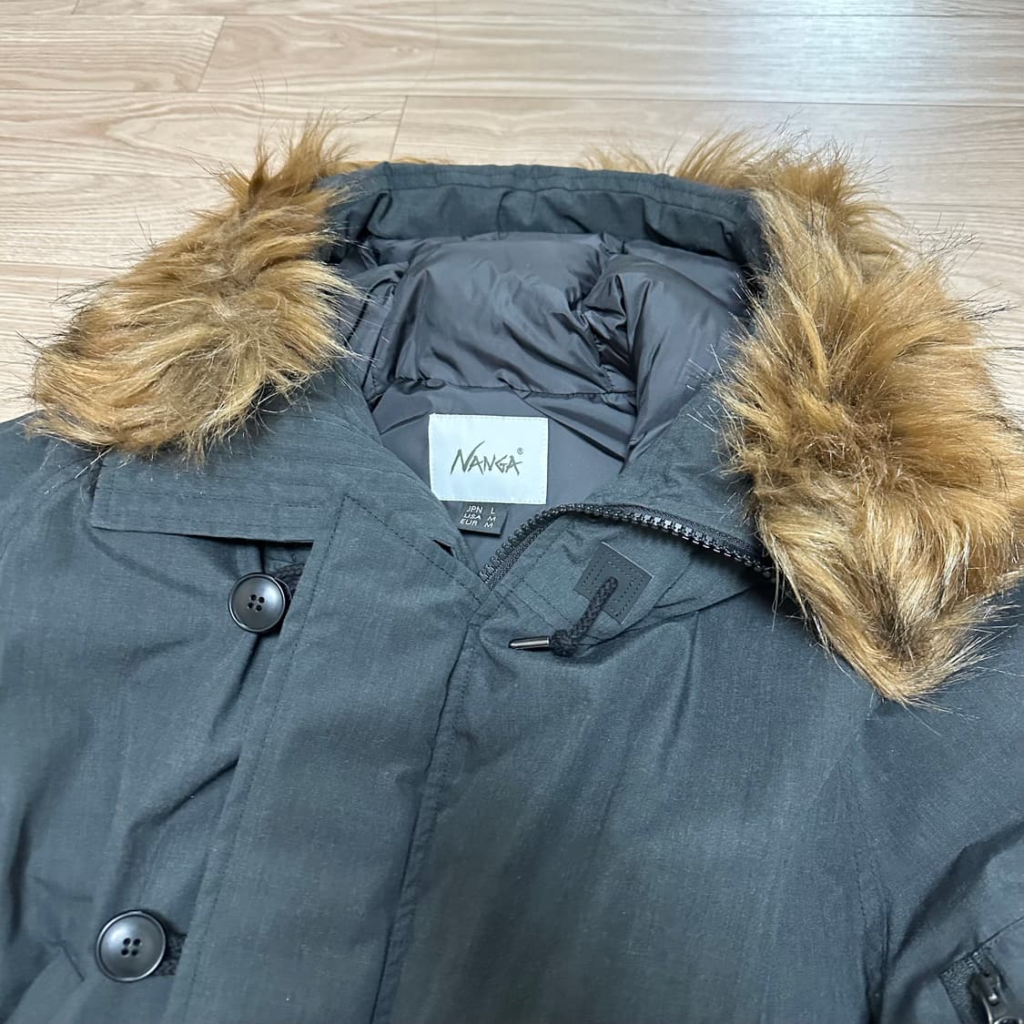 난가 x 웨이퍼 파이어 레지스턴트 다운 자켓 타입 US N-3B L 상품이미지3