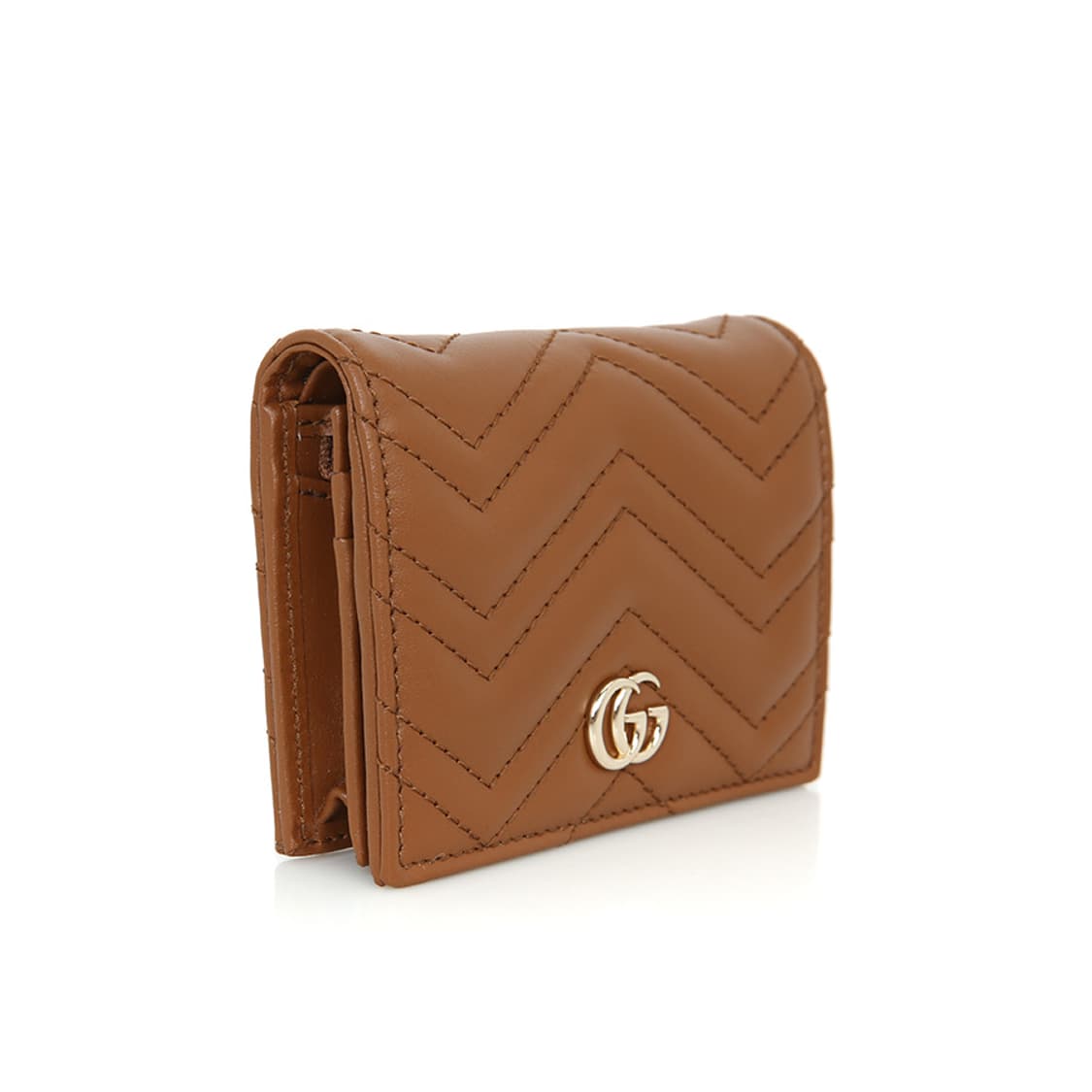 구찌 GG 마몽 스몰 반지갑 마틀라세 쉐브론 미니지갑 466492 상품이미지3