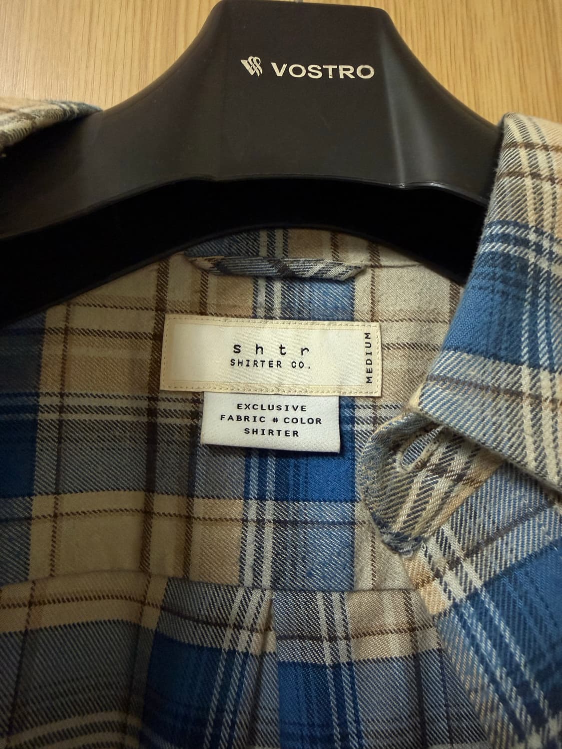 셔터 플란넬 체크셔츠 M 상품이미지2