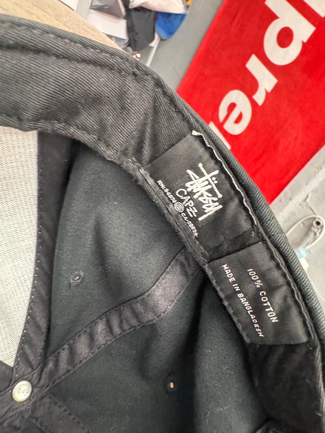 빈티지 스투시 캡  상품이미지4