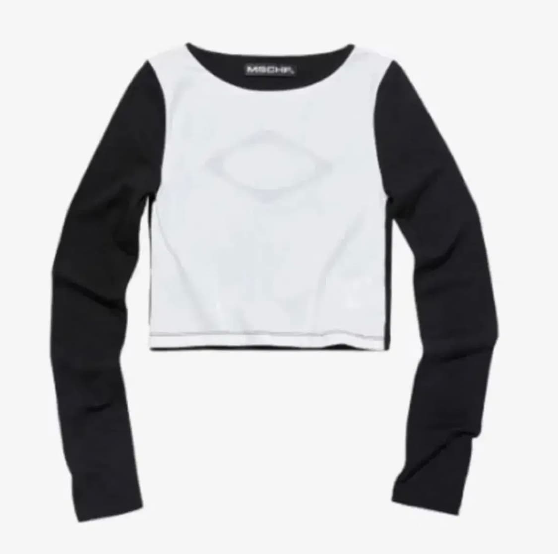 미스치프 롱슬리브 탑 나그랑 화이트 상품이미지1