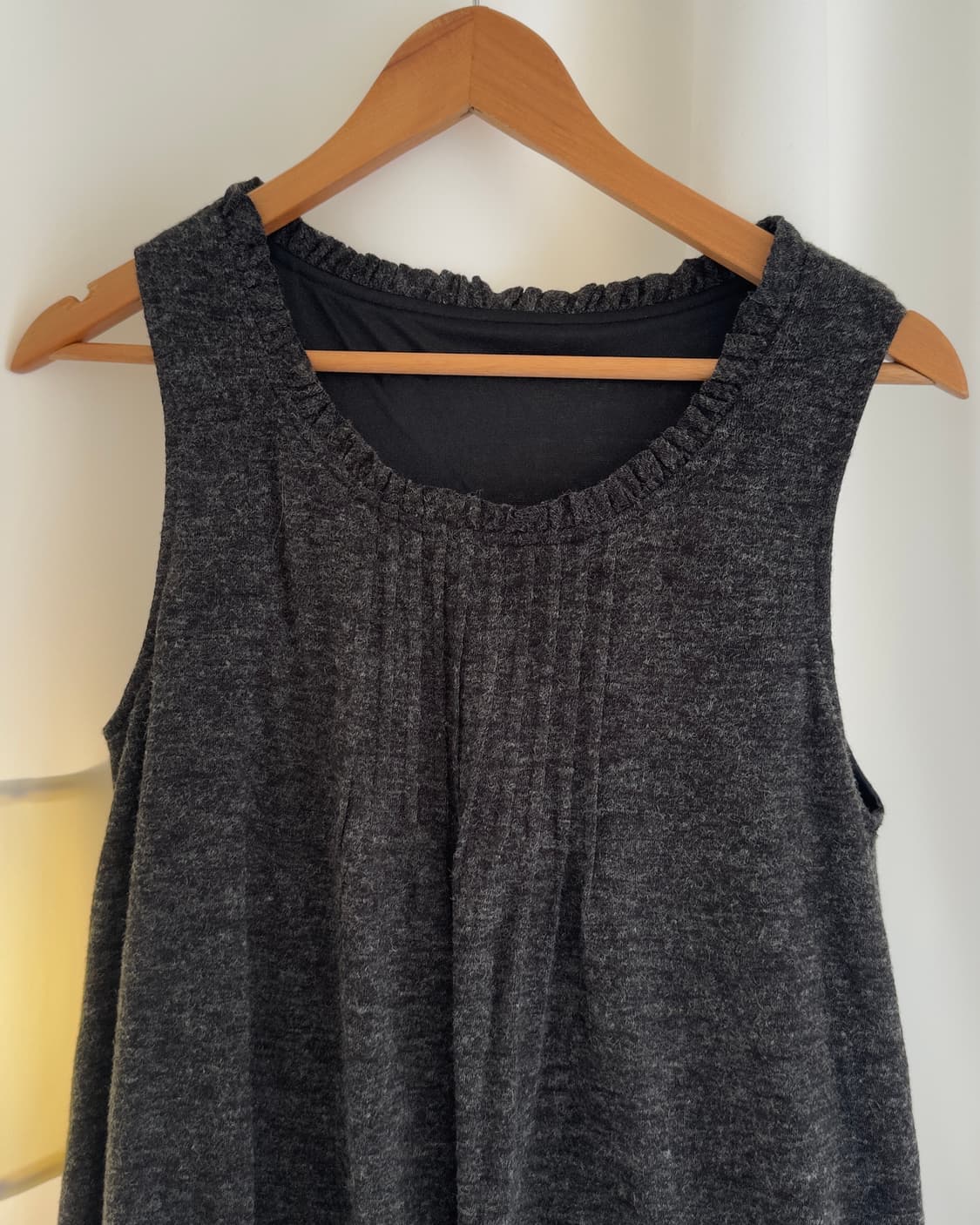 [AIRY] layered knit dress 상품이미지2