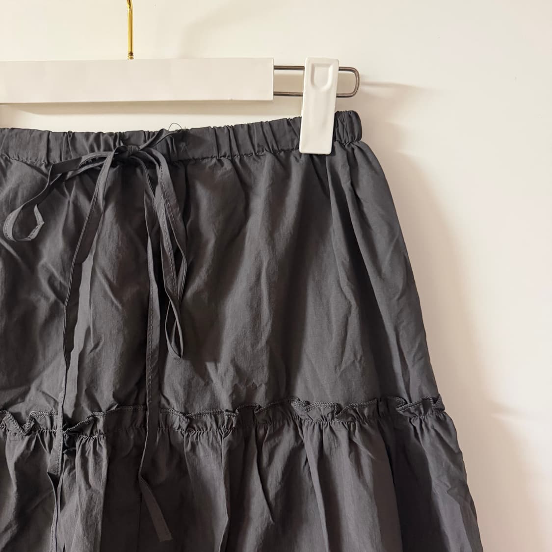 새상품 여자 미디 프릴 스커트 상품이미지5