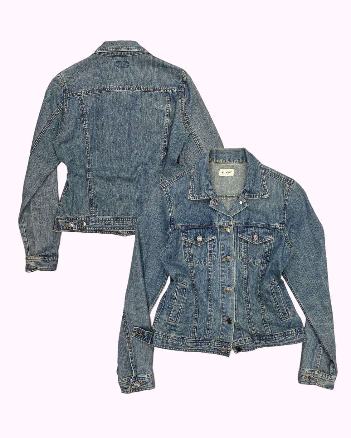 vintage fade denim trucker 상품이미지1