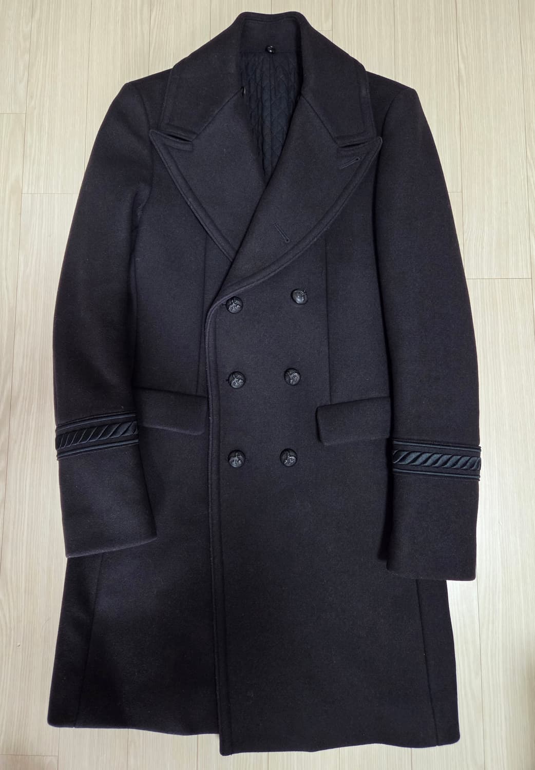 시스템옴므 울 케시미어 더블 브레스트 코트  상품이미지1