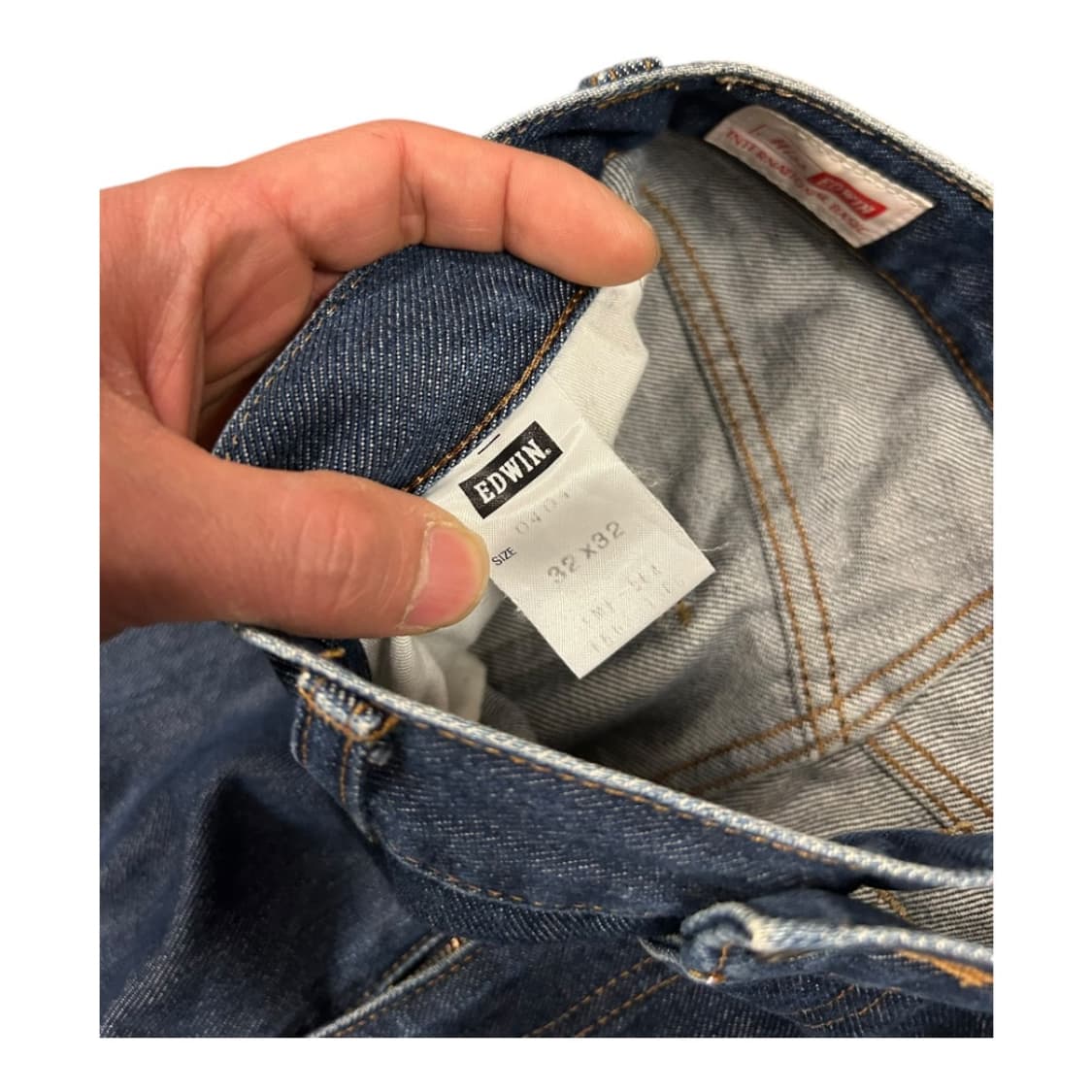 M) 에드윈 인디고 생지 스트레이트 데님팬츠 BD-063 상품이미지2