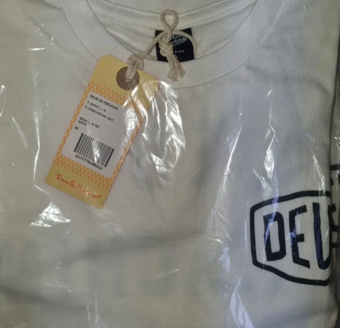 데우스 엑스 마키나 서울 m 롱슬리브 화이트 새상품 상품이미지2