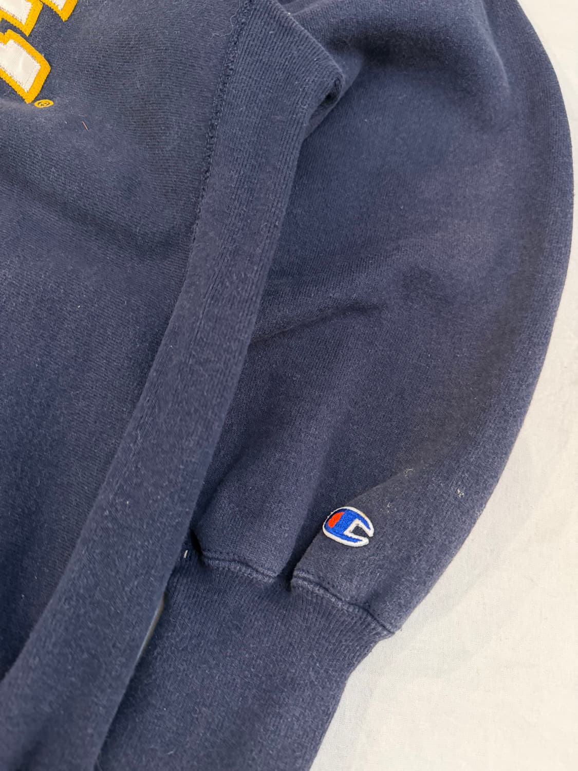 90s 챔피온 리버스위브 노트르담 스웻셔츠 네이비 상품이미지3