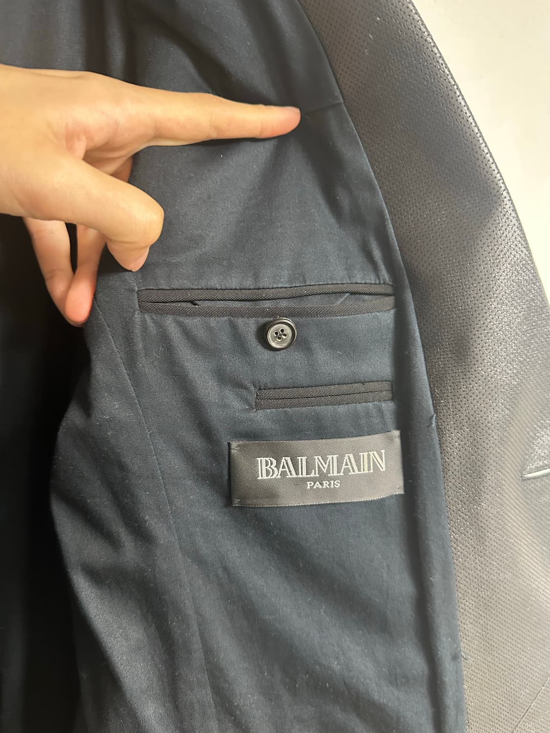 발망 레더라펠 블레이저 상품이미지2