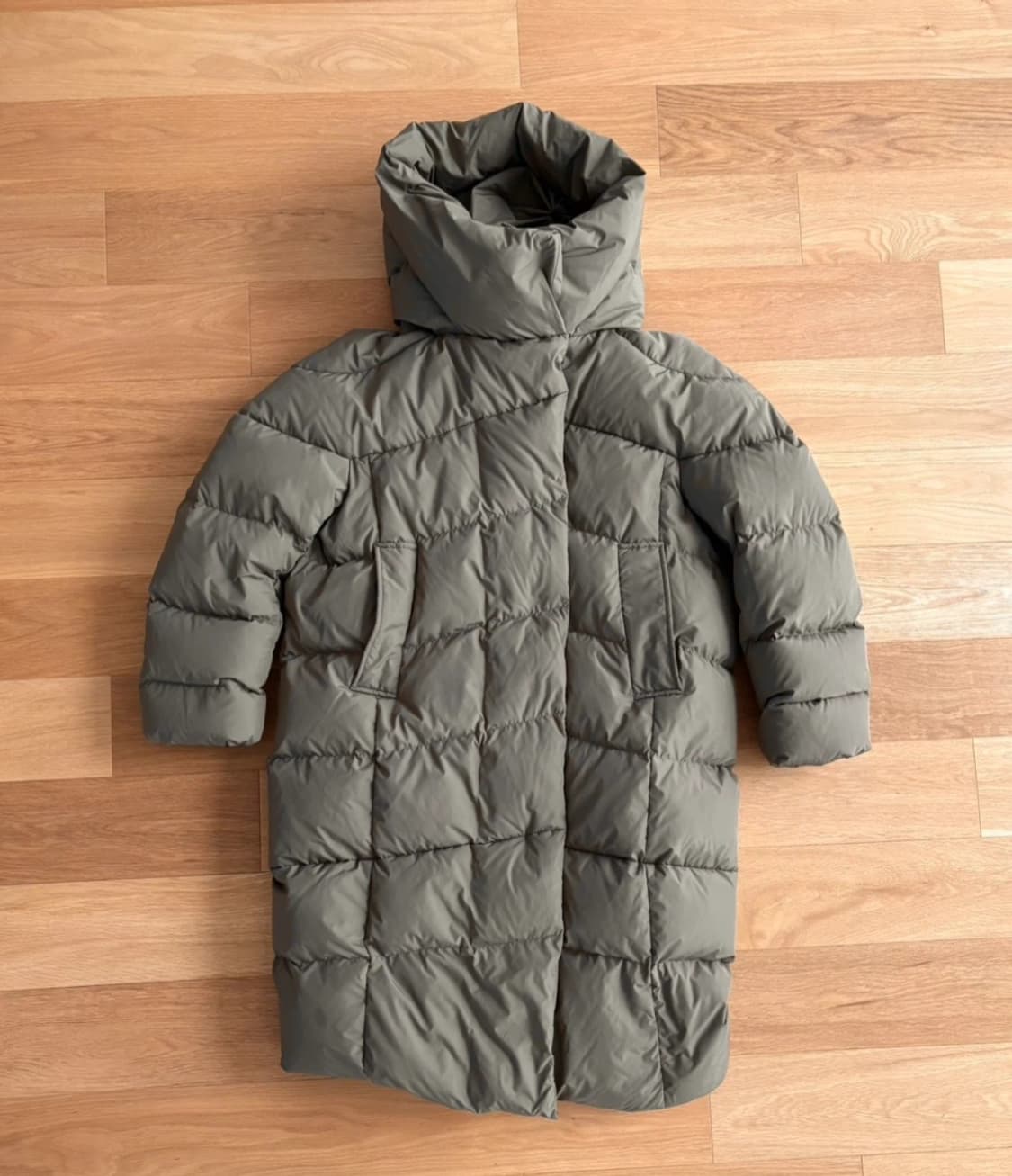 시스템 롱 구스다운 패딩 82 상품이미지1