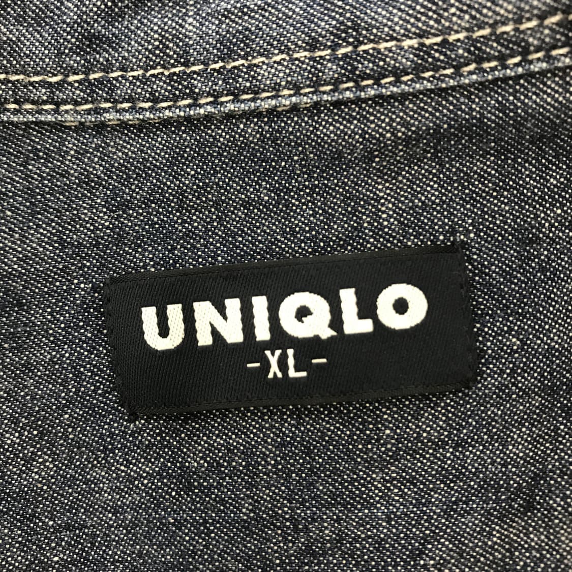 유니클로 90s 올드유니클로 웨스턴데님셔츠 스냅 [XL] 상품이미지5