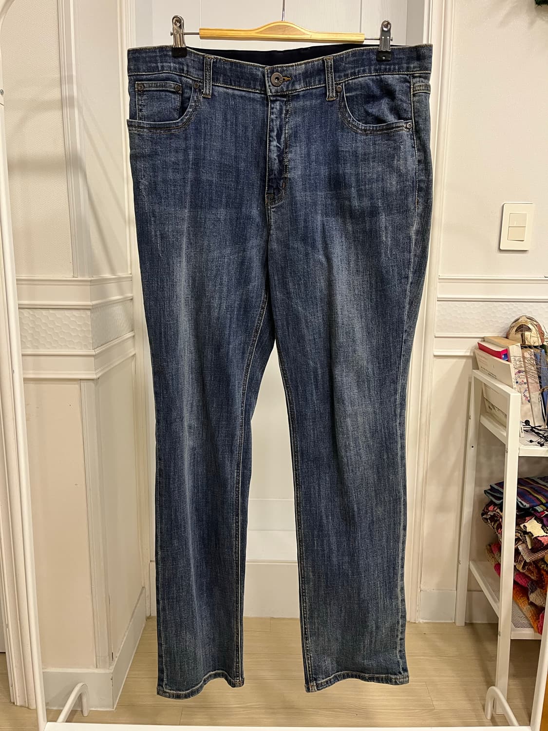 빅사이즈 데님 팬츠 상품이미지1