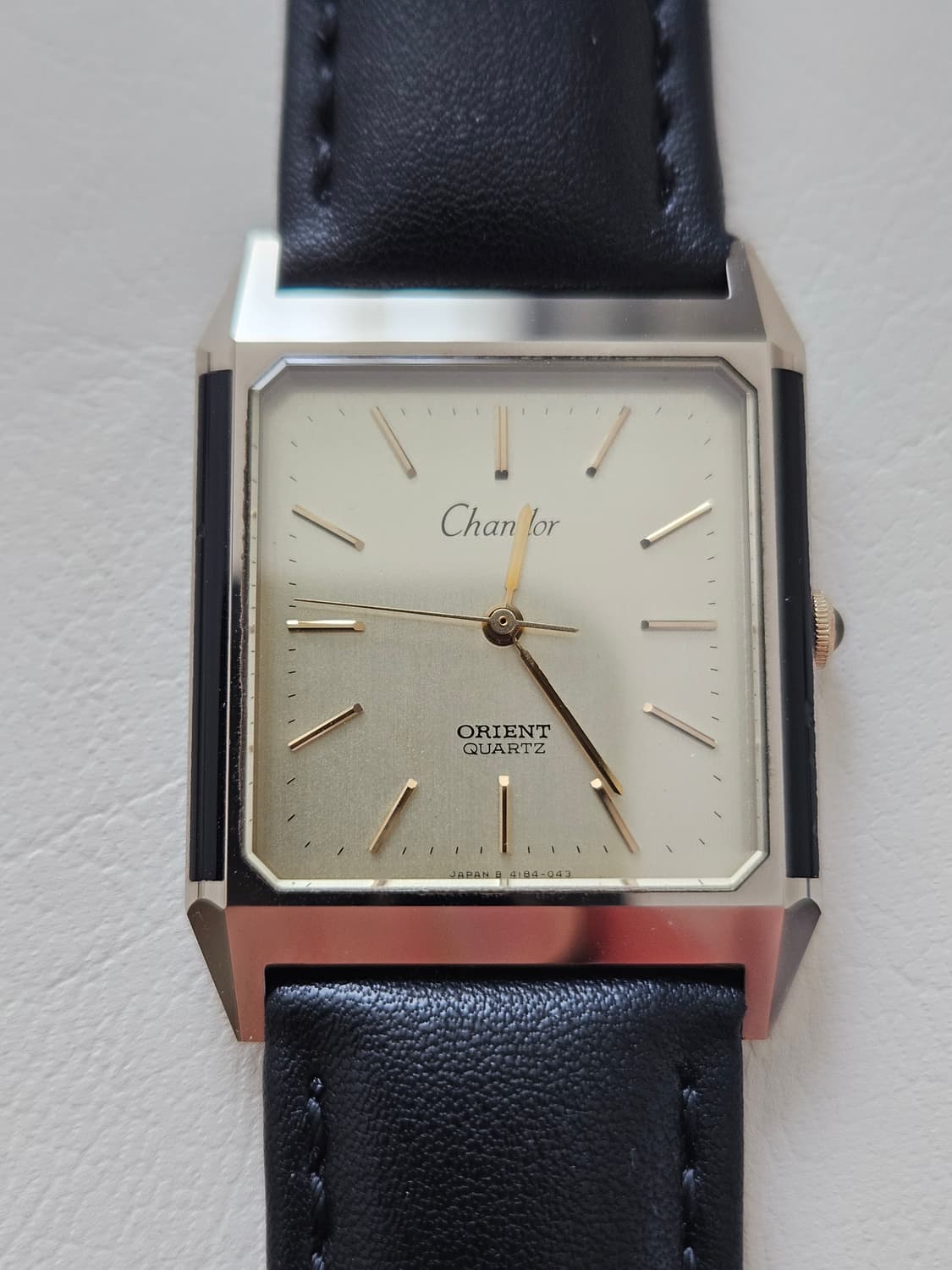 빈티지 오리엔트 Chandor 가죽 시계 상품이미지3