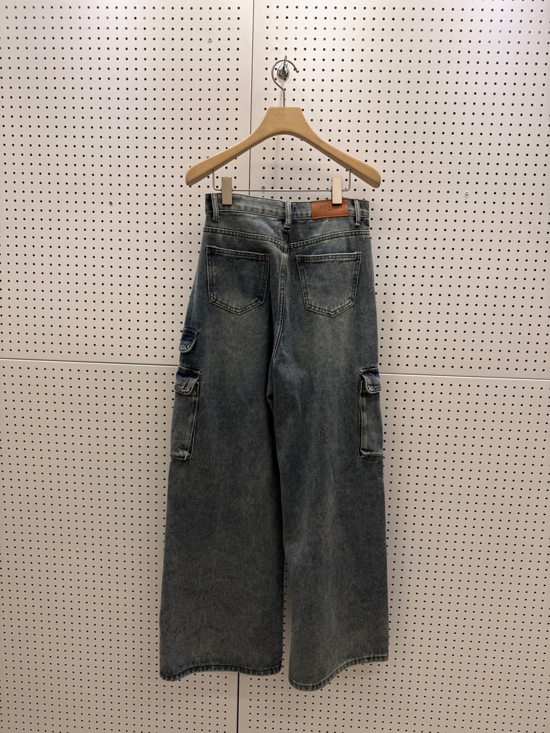 빈티지 REMIND 포켓 카고 데님팬츠 U1360 상품이미지4