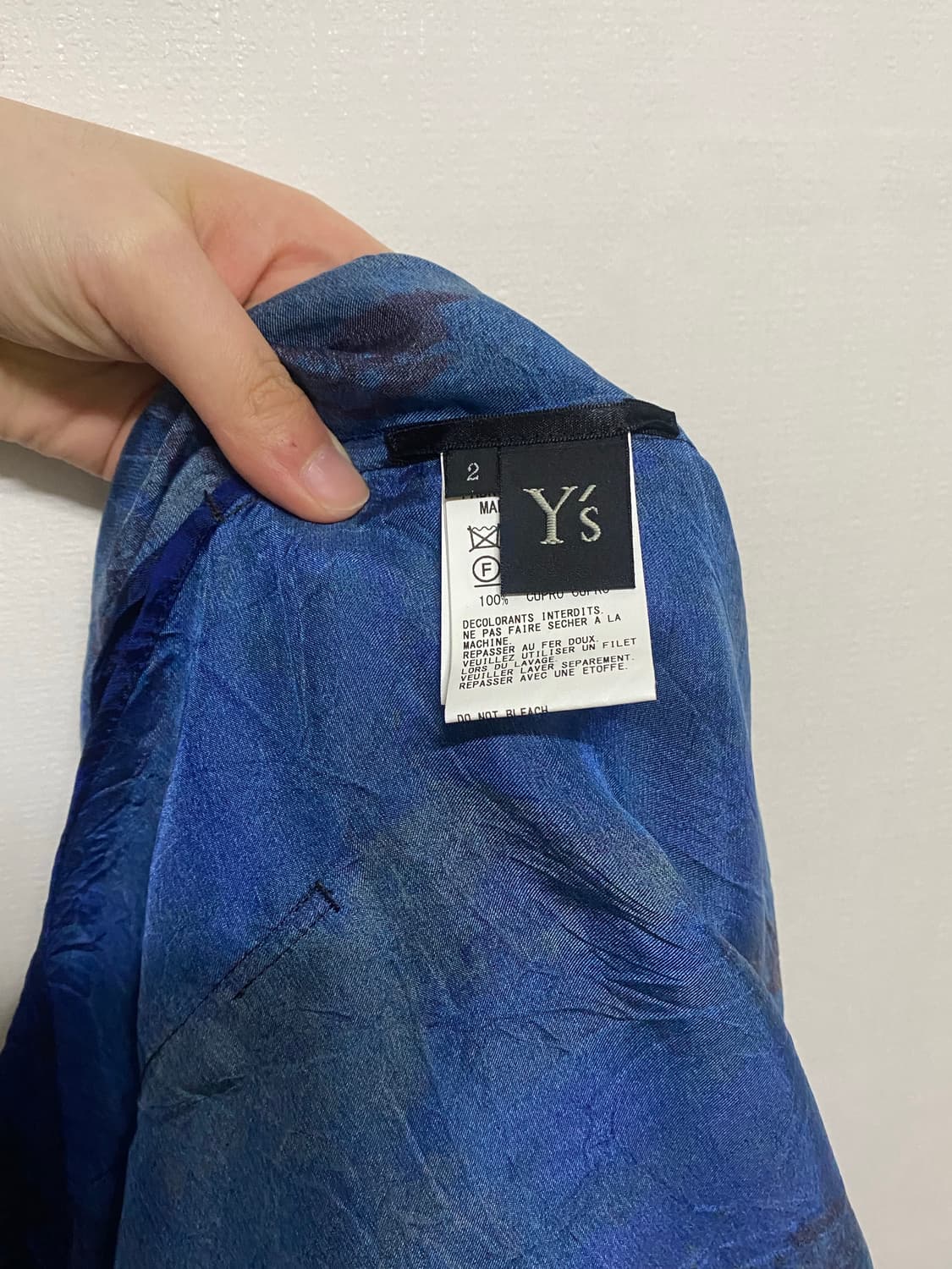 Y’s 큐프로 프린트 레이어드 원피스 / 카마데바 구매 상품이미지4