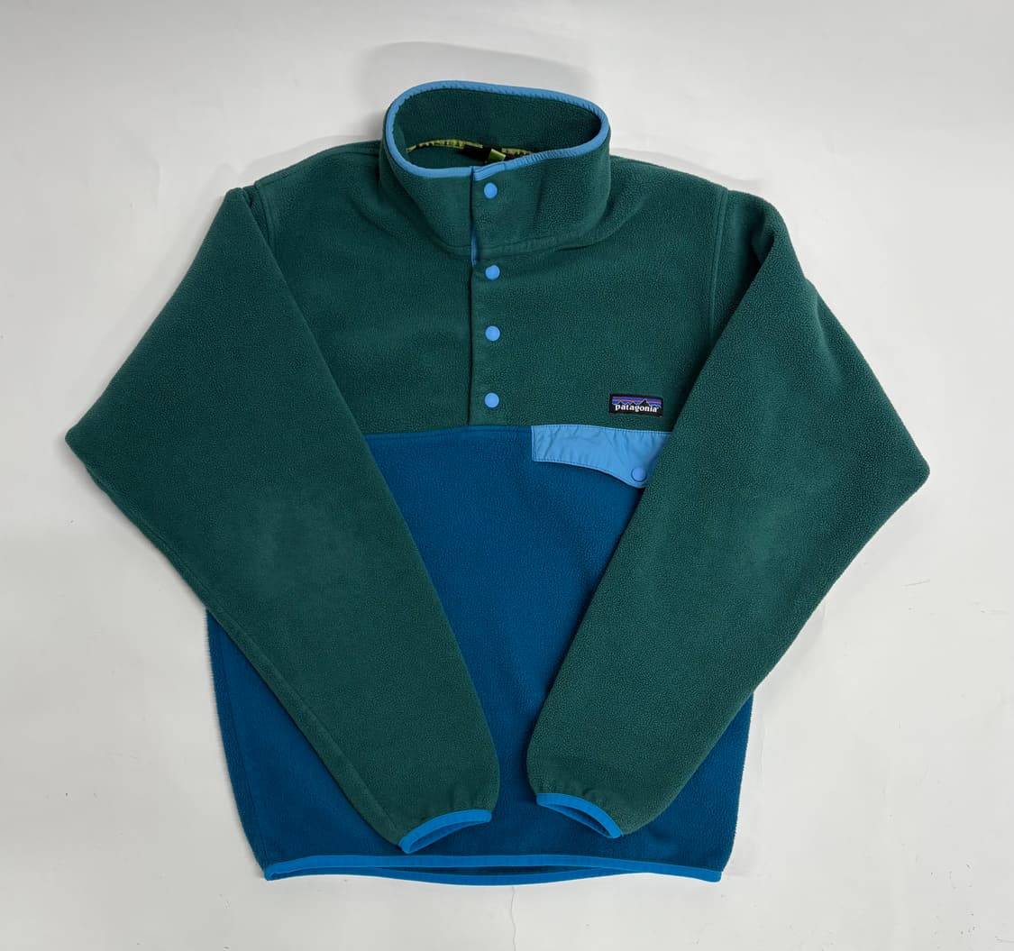 빈티지파타고니아 신칠라 스냅티 멘즈xs 그린 상품이미지1