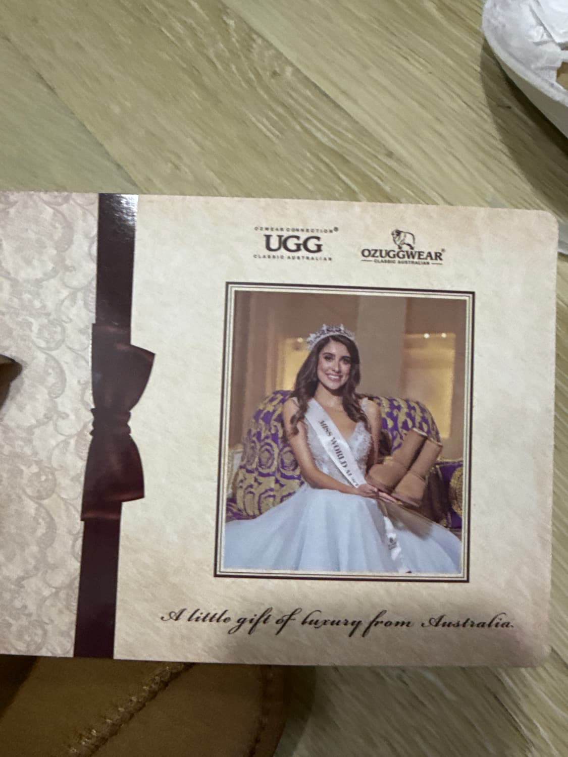 새상품)오즈웨어 어그 타스만 250 채스넛 풀박스 상품이미지8