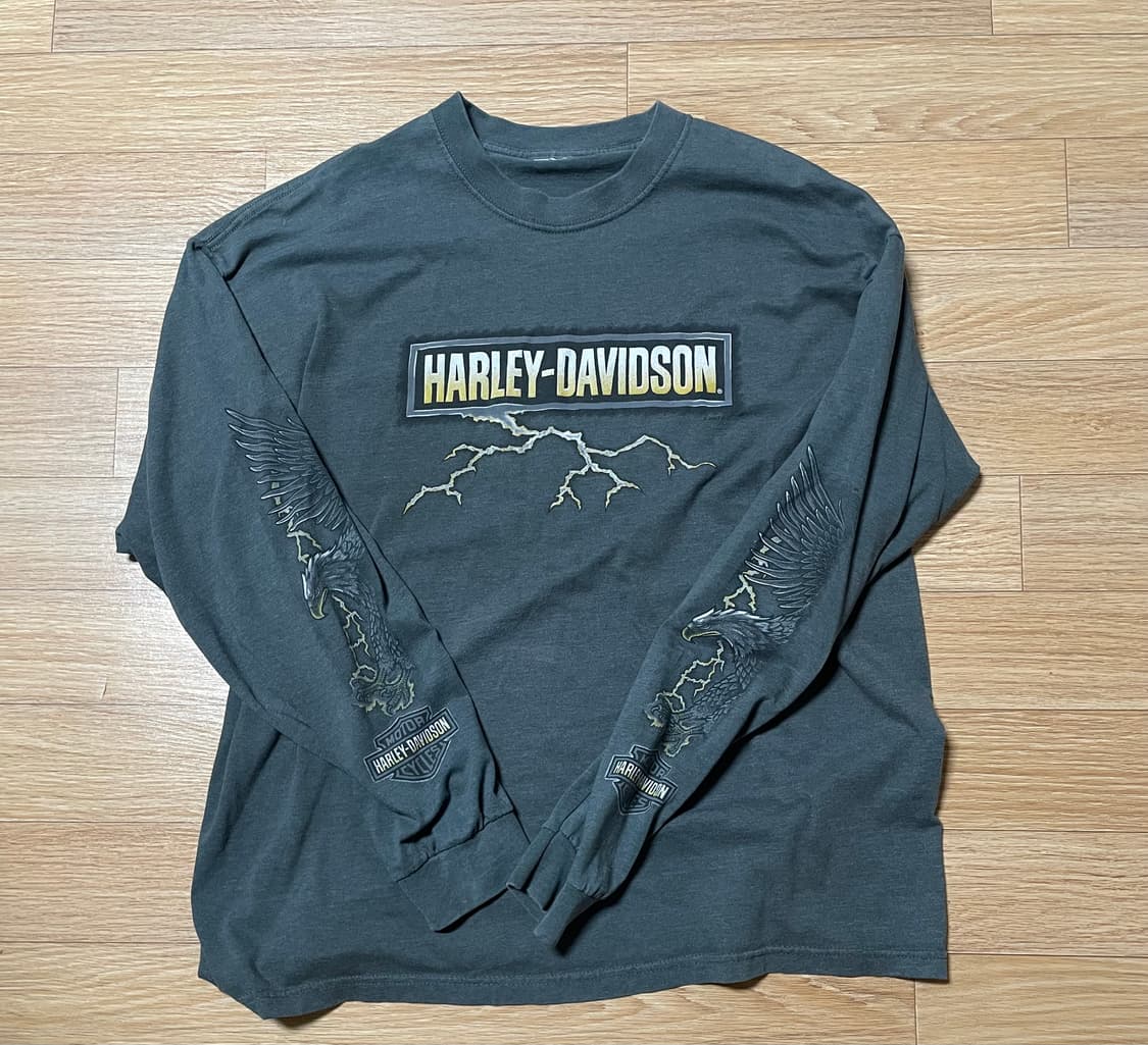 할리데이비슨 라이트닝 롱슬리브 상품이미지1