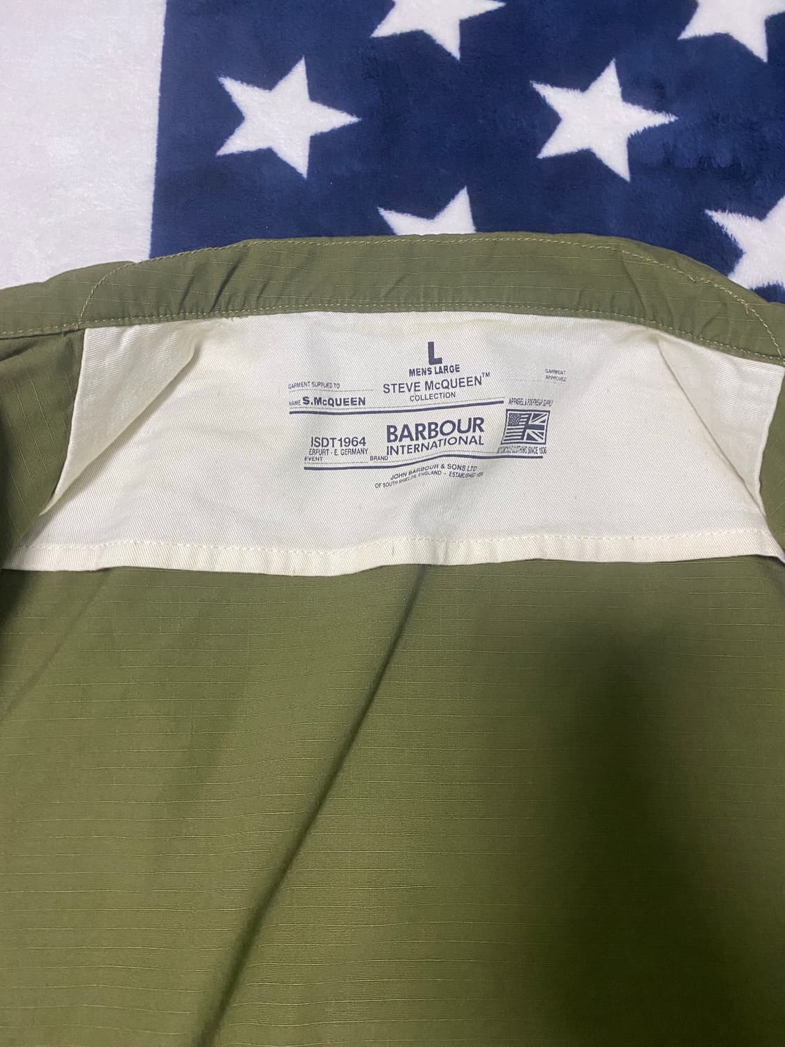 스티브맥퀸 바버 셔츠 자켓 상품이미지6