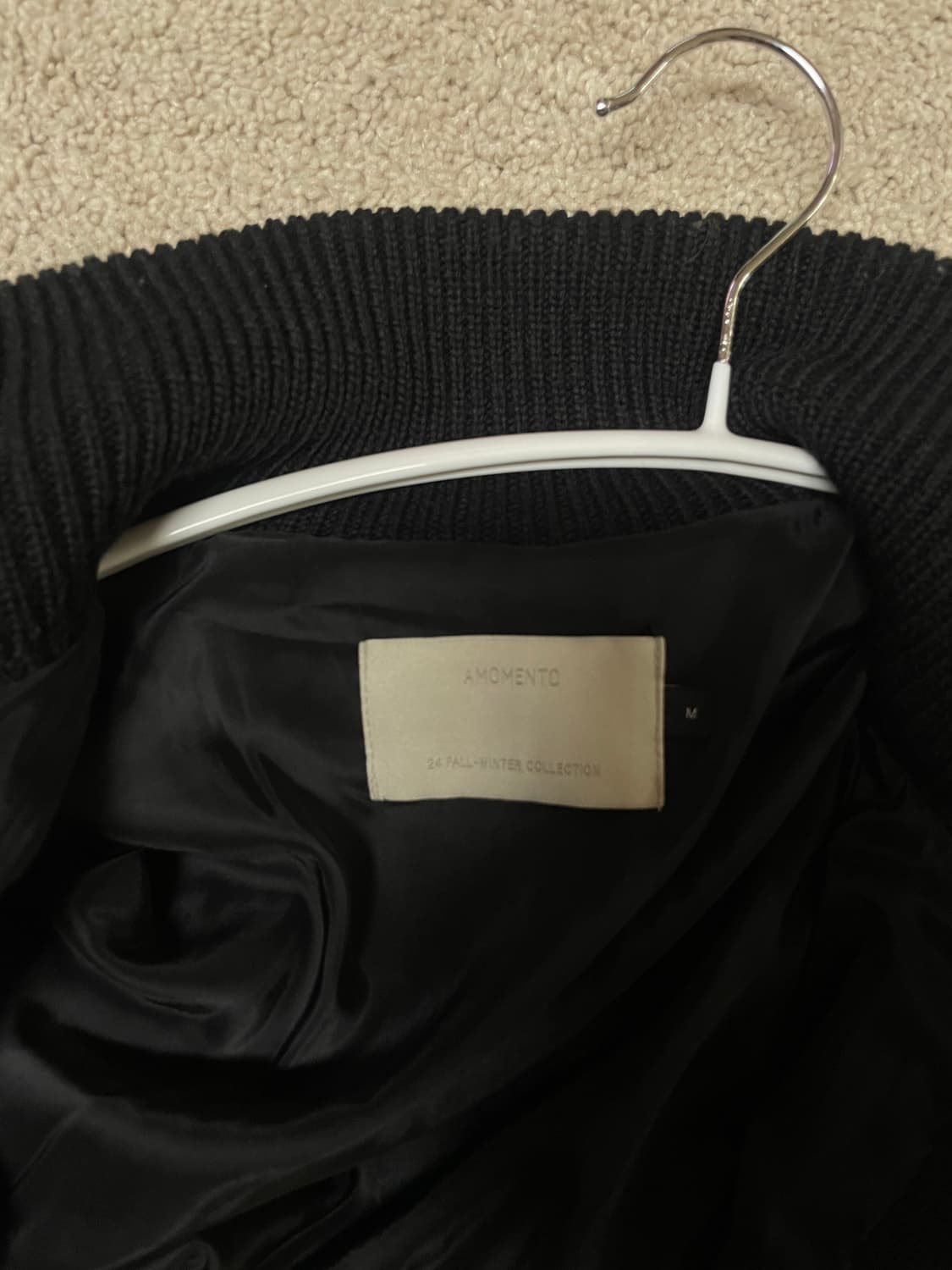 아모멘토 풀 니들 블루종(M) 상품이미지3