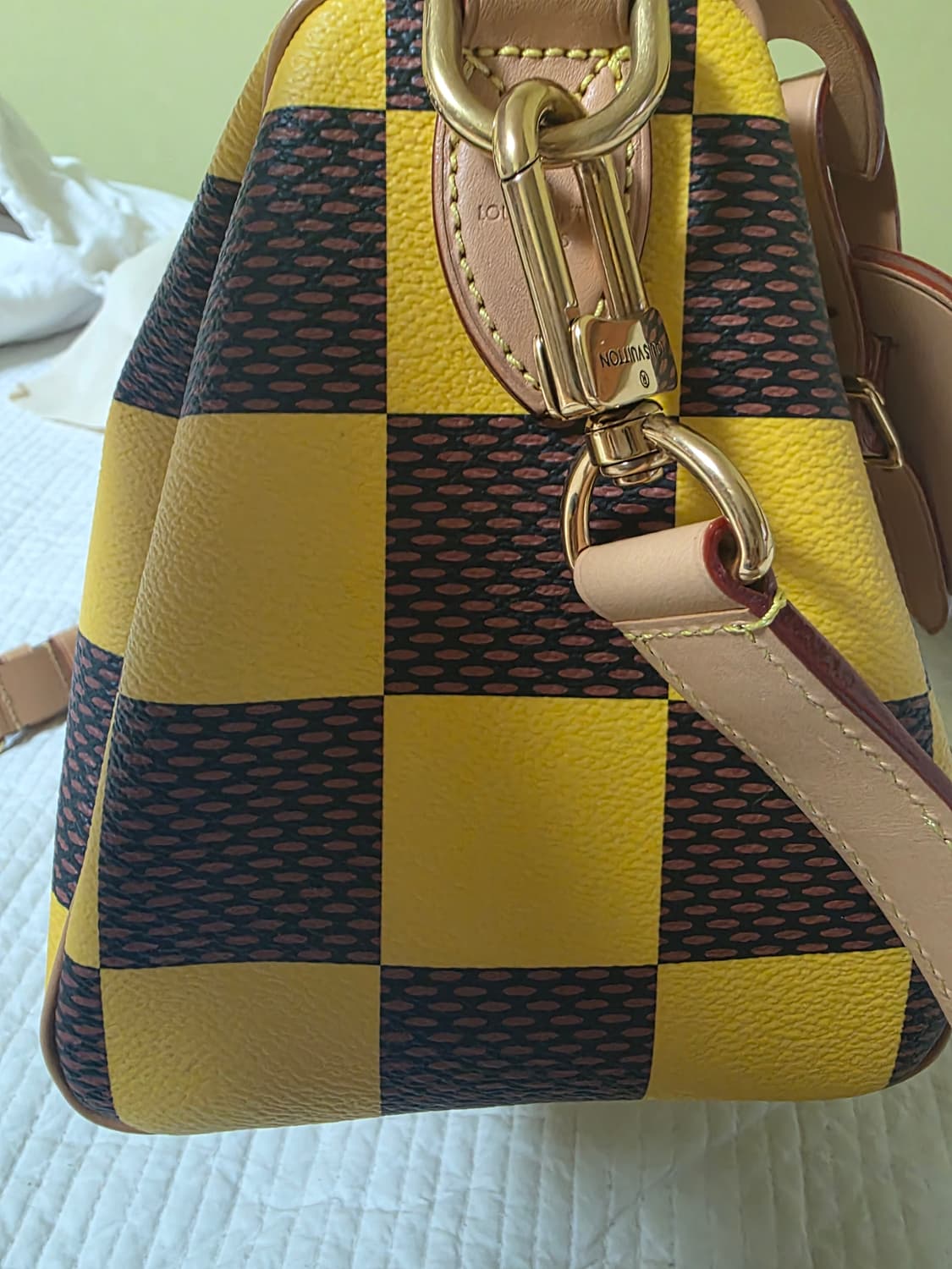 루이비통 스피디25 반둘리에 다미에 팝 상품이미지3