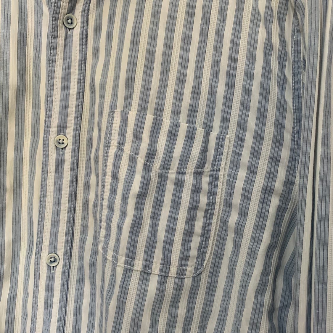 XL 코오롱 시리즈 컴포트핏 스트라이프 포켓 셔츠 상품이미지4