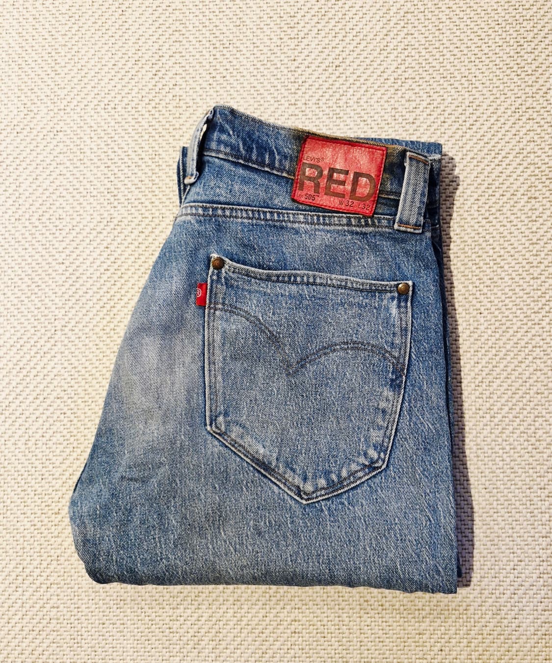 리바이스 프리미엄 레드탭 레귤러핏 505 W32 상품이미지1