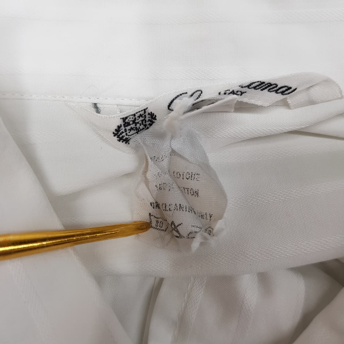 로로피아나 Loro Piana 스트라이프 코튼 셔츠  46사이즈 상품이미지6