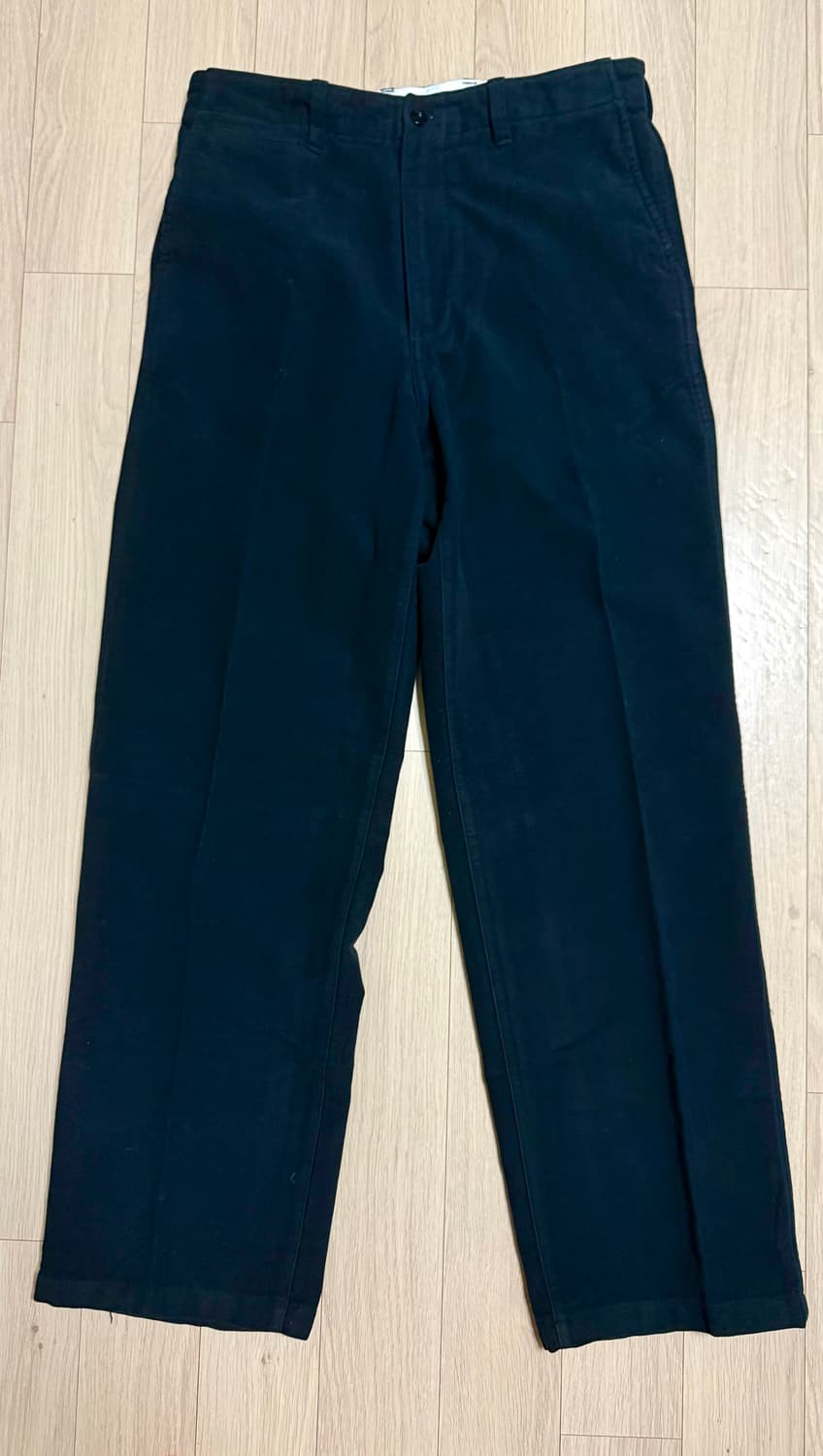 포터리(POTTERY) 코튼 몰스킨 오피서 치노 2 다크 네이비 상품이미지4