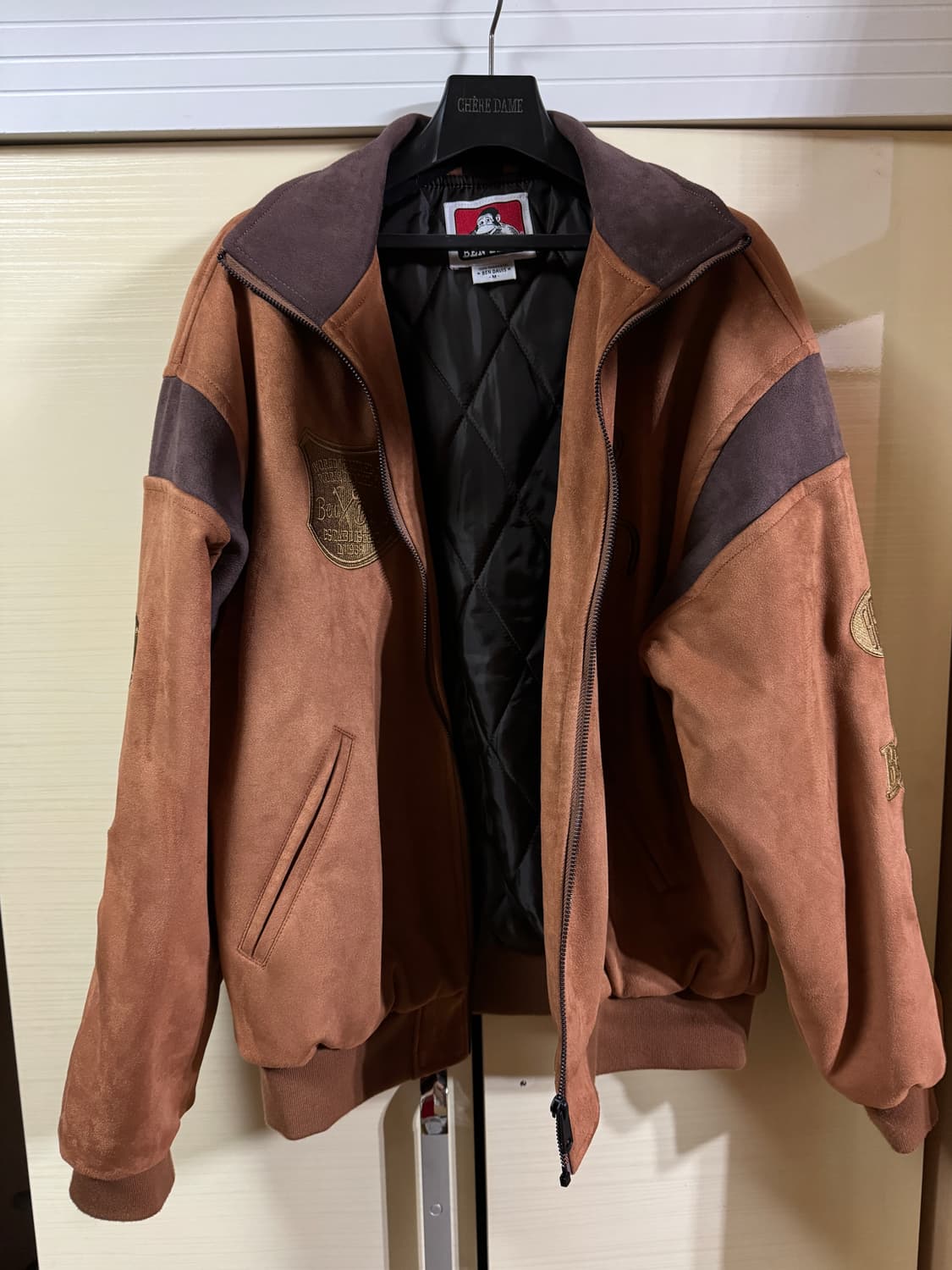 벤데이비스 스웨이드 자켓 카멜 상품이미지4