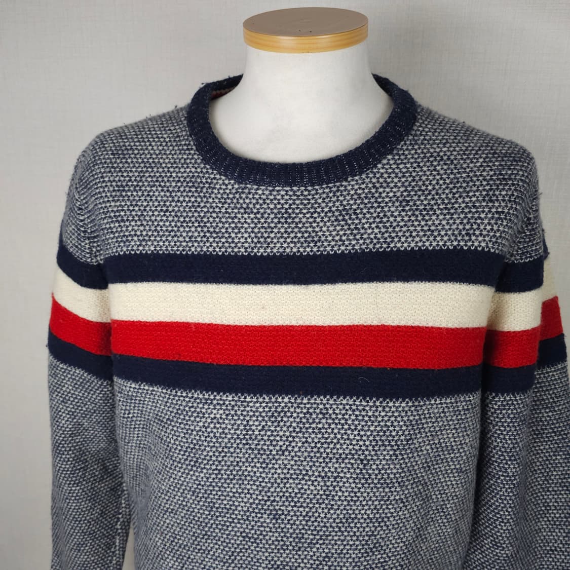 타미힐피거 라운드니트티 남자100사이즈  상품이미지2