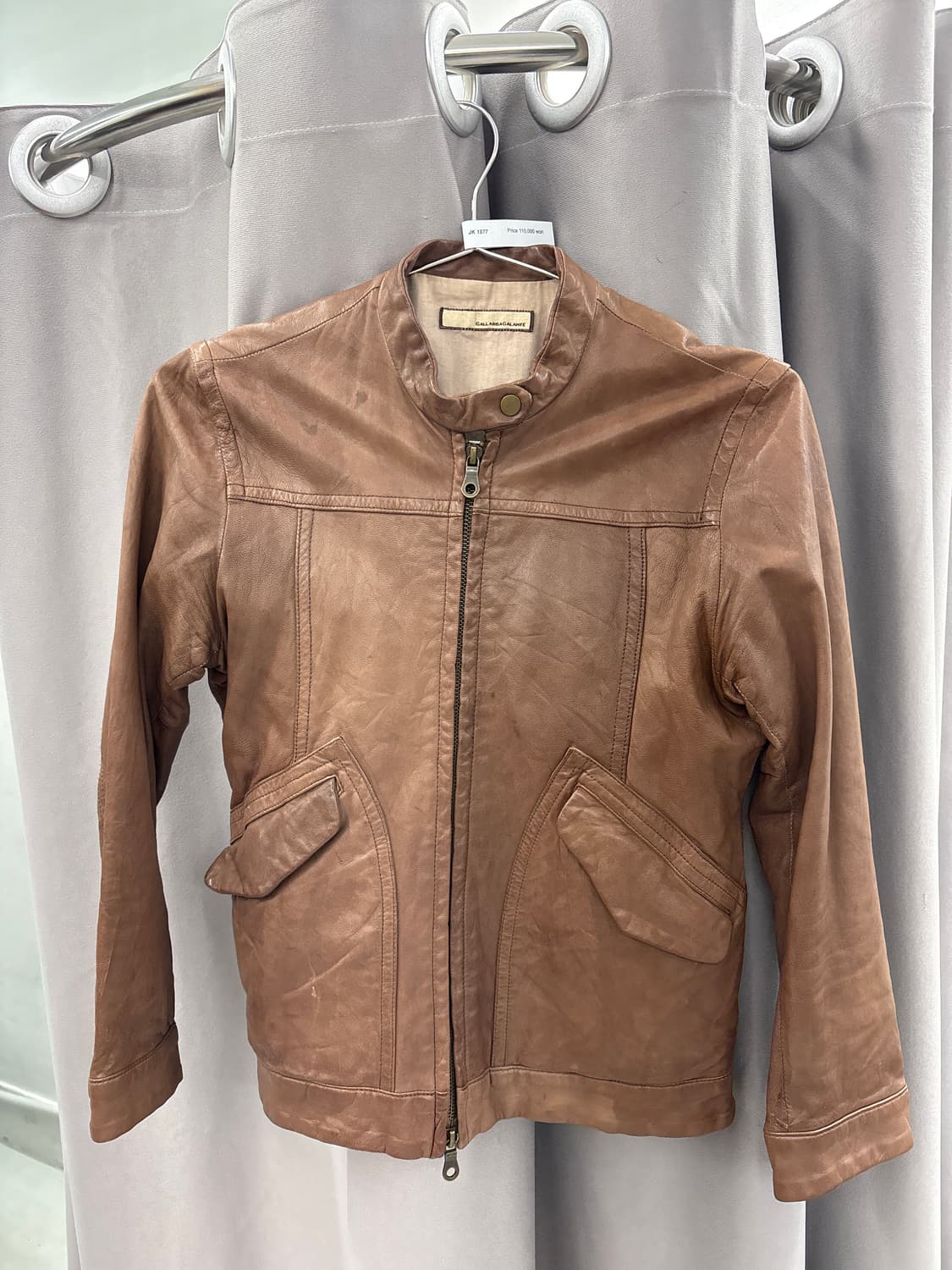 소가죽 에이징 자켓 상품이미지1