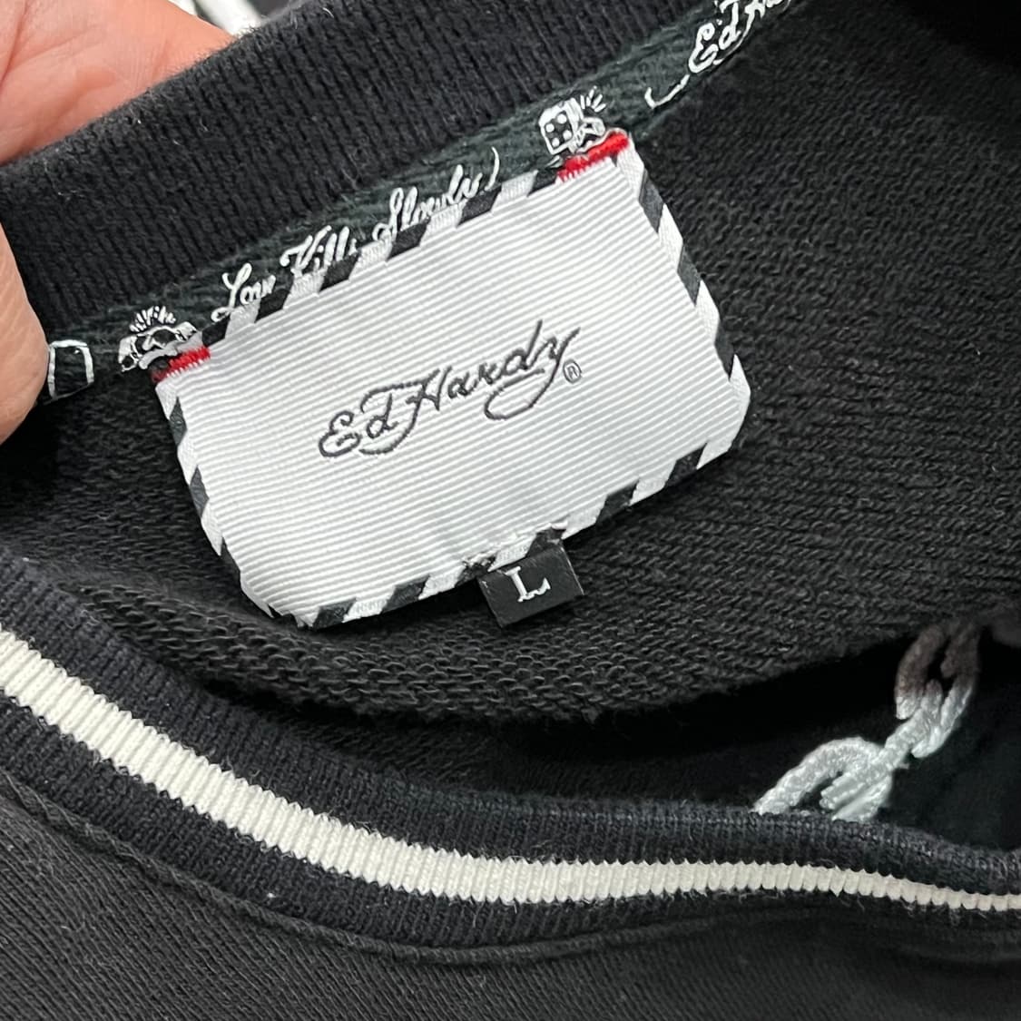  에드하디 자수 레터링 맨투맨 y15906 상품이미지5