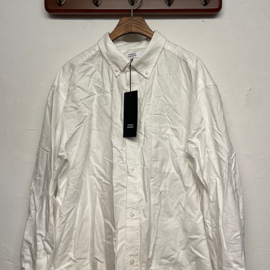 무탠다드 화이트 옥스포드 셔츠 상품이미지3