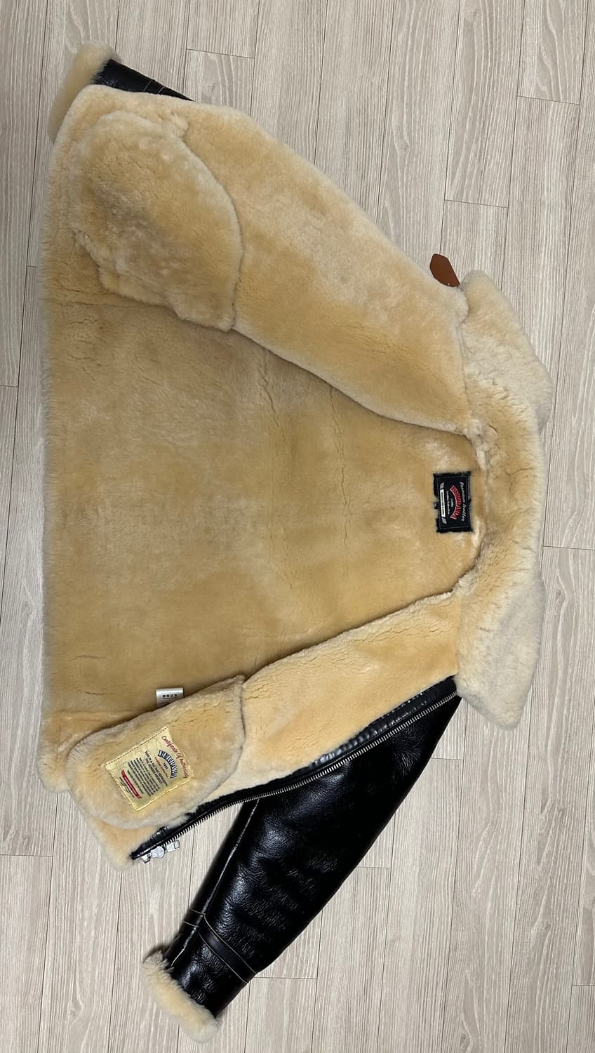 페라라 코리아 b-3 무스탕 m사이즈 상품이미지3