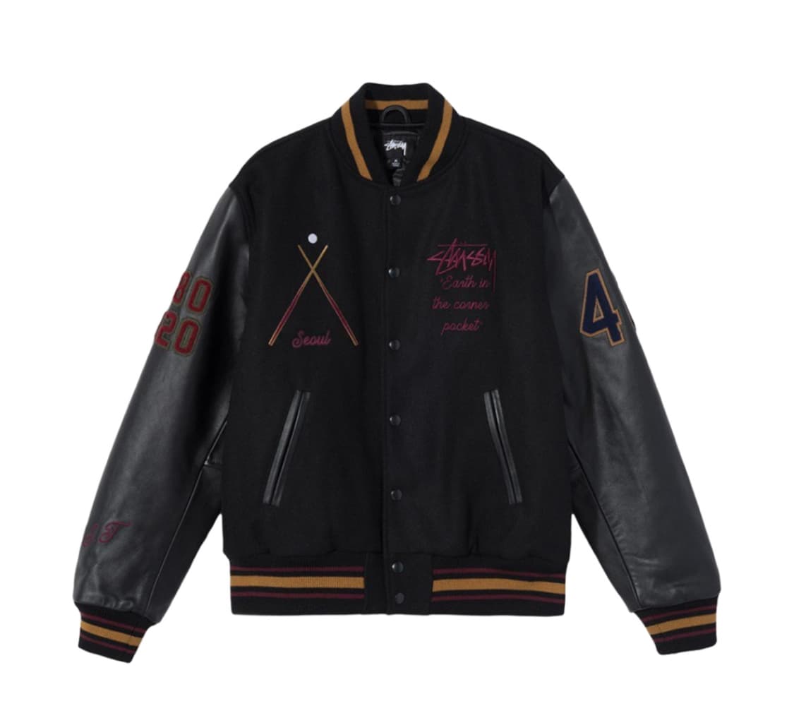 스투시 40주년 바시티 자켓 판매 (SEOUL) 상품이미지1