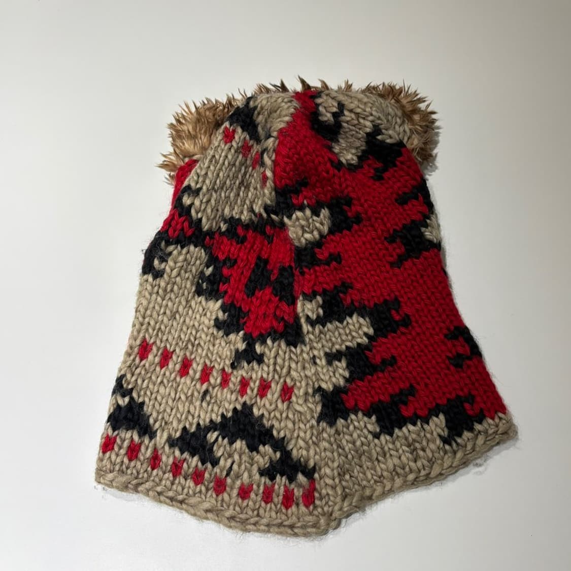 캐피탈 kapital 오버사이즈 퍼 바라클라바 상품이미지5