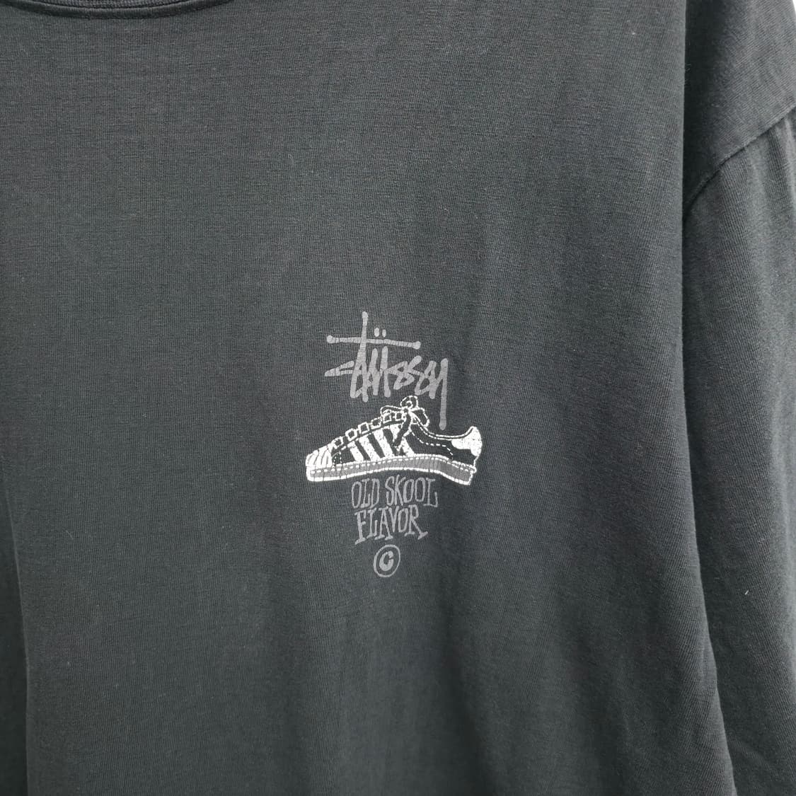 [L] 90's 올드 스투시 반팔티 made in USA 상품이미지4