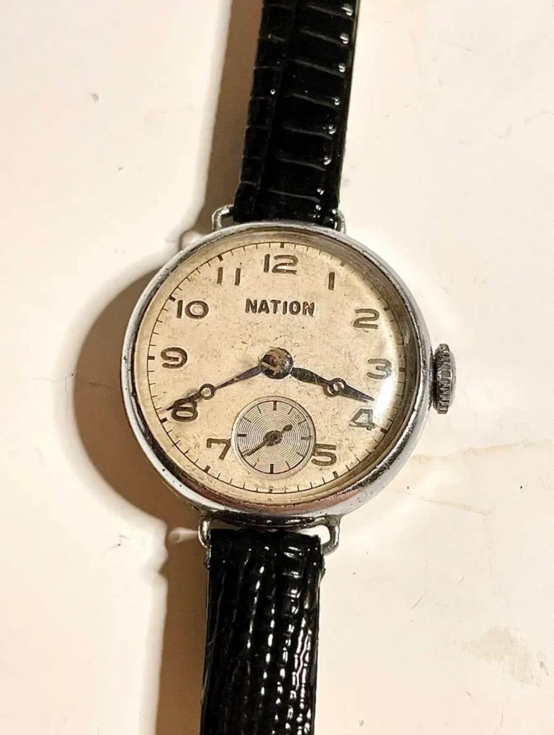 1930년대 빈티지 세이코 네이션 트렌치 수동 시계 일본 엔틱 SEIKO 상품이미지3