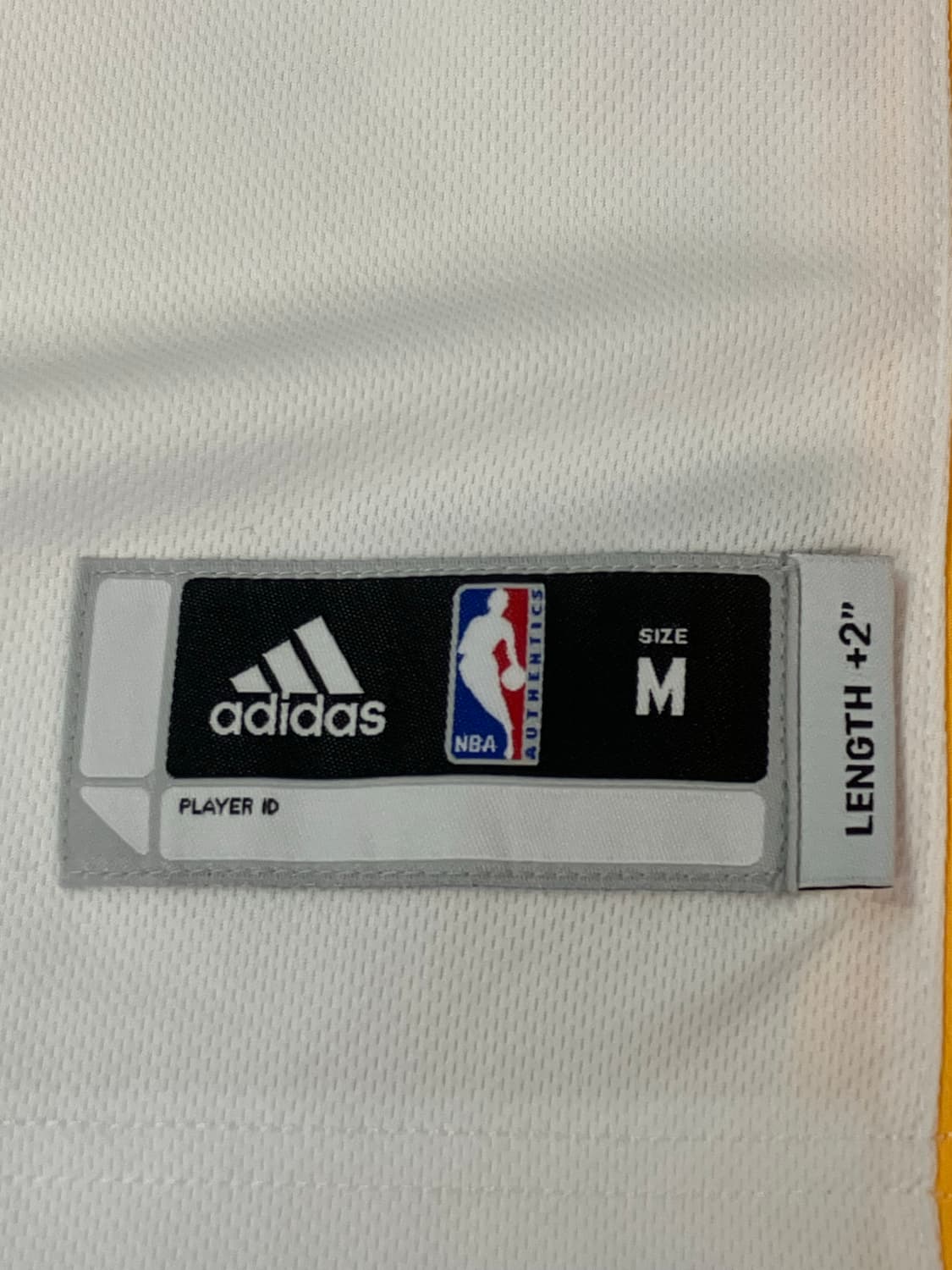 아디다스 골든 스테이트워리어스 농구 유니폼 화이트 M 상품이미지3