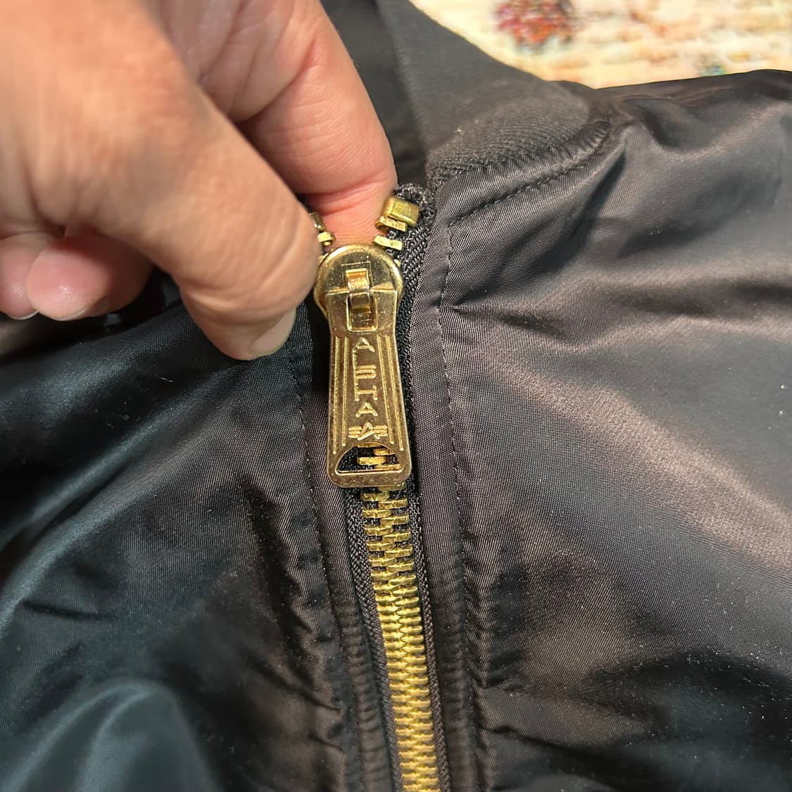 [XL] 디스이즈네버댓X알파인더스트리 리버시블 ma-1 항공자켓  상품이미지4