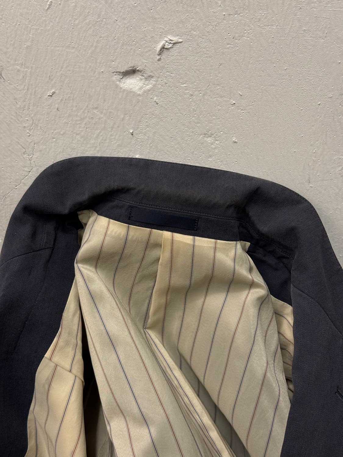 90s Burberrys Tencel-Cotton 2-Button Bla 상품이미지6